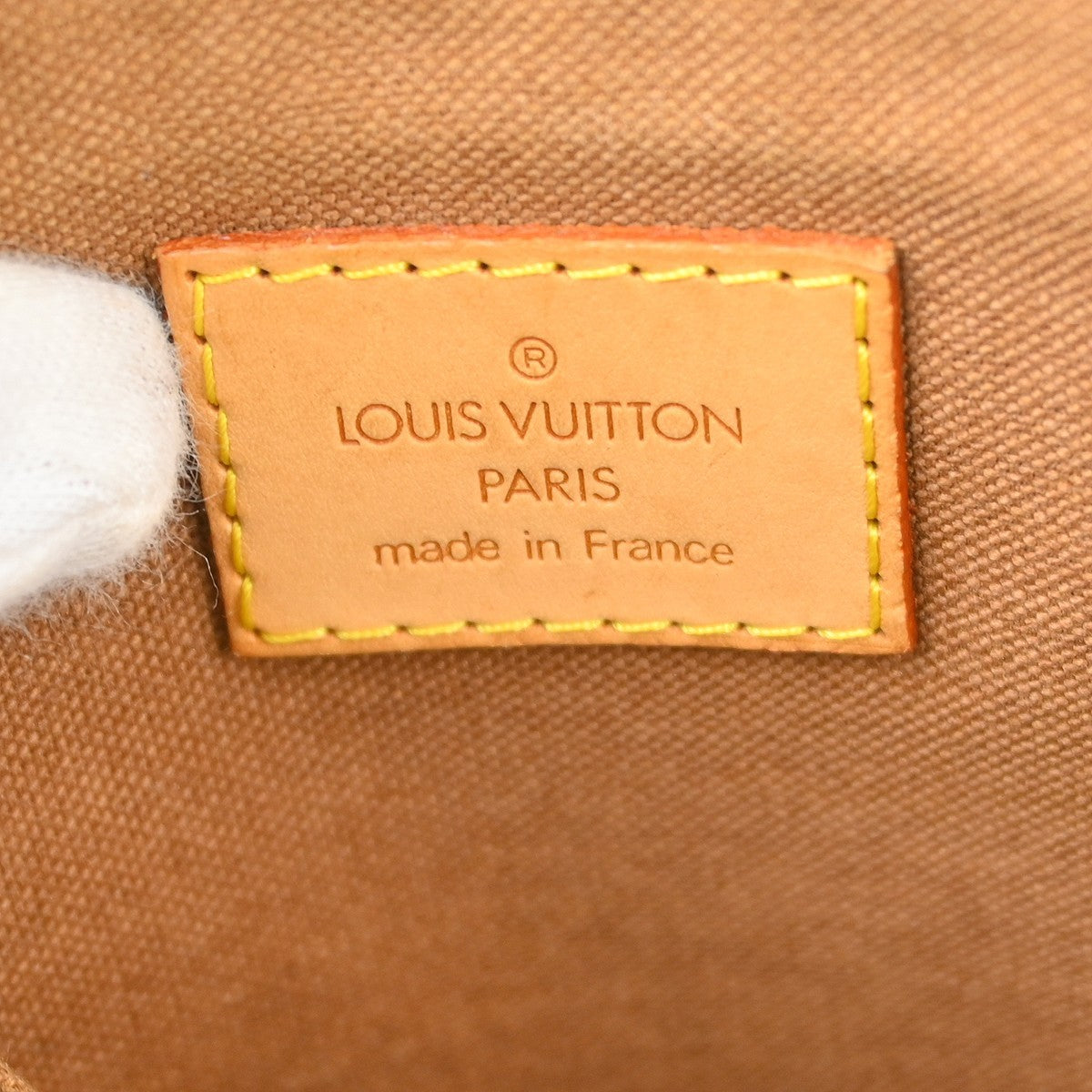 Louis Vuitton Popincourt Monogram Canvas Brown Canvas Shoulder Bag Bag (Pre-Owned)