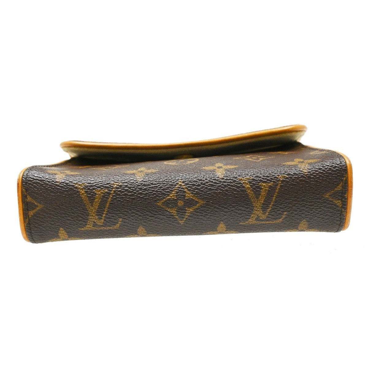 Louis Vuitton Florentine Pochette Damier Brown Canvas Clutche & Pouche Bag (Pre-Owned)