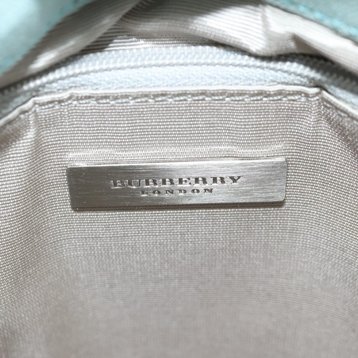 Burberry Vintage Canvas Blue Canvas Shoulder Bag Bag (Pre-Owned)