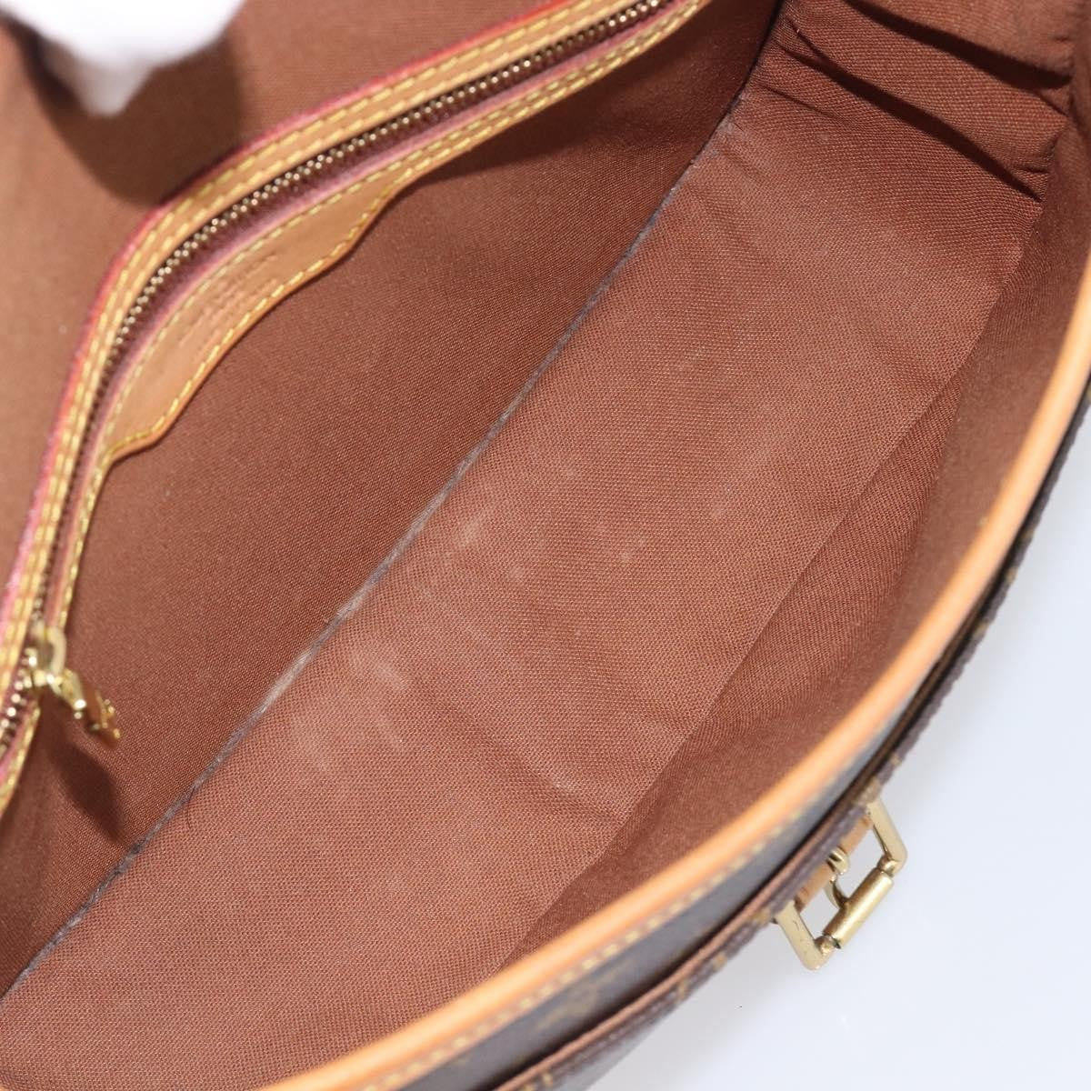 Louis Vuitton Sologne Monogram Canvas Brown Canvas Handbag (Pre-Owned)