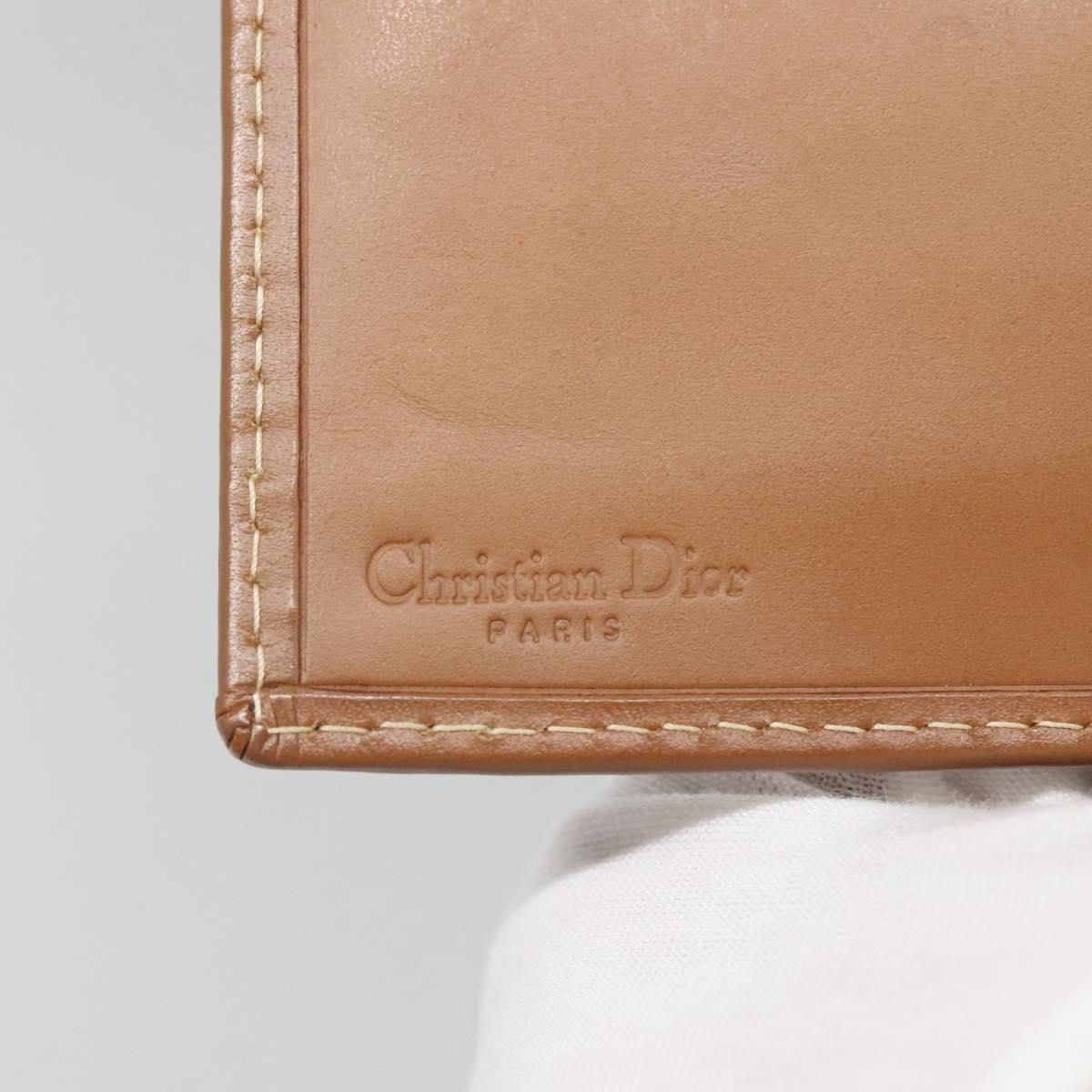 Christian Dior Trotter French Diorissimo Canvas Green Canvas Wallets Accessory (Pre-Owned)