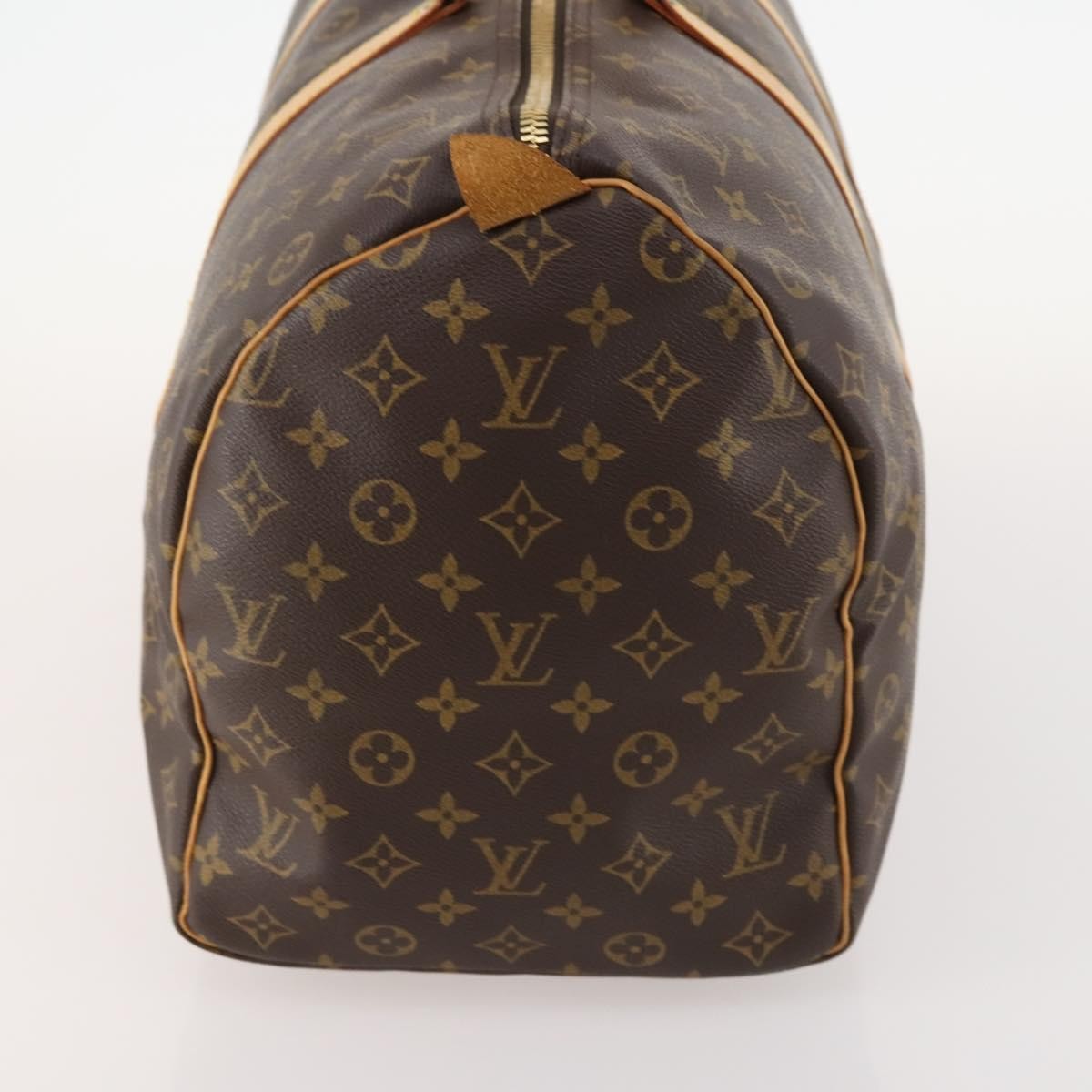 Louis Vuitton Keepall Monogram Canvas Brown Canvas Travel Bag Bag (Pre-Owned)
