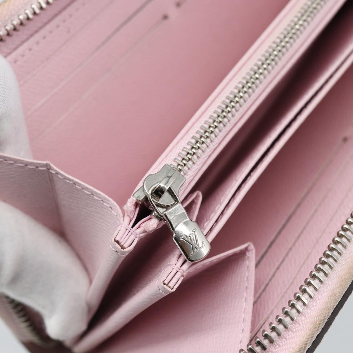 Louis Vuitton Zippy By The Pool Monogram Giant Pink Canvas Wallets Accessory (Pre-Owned)