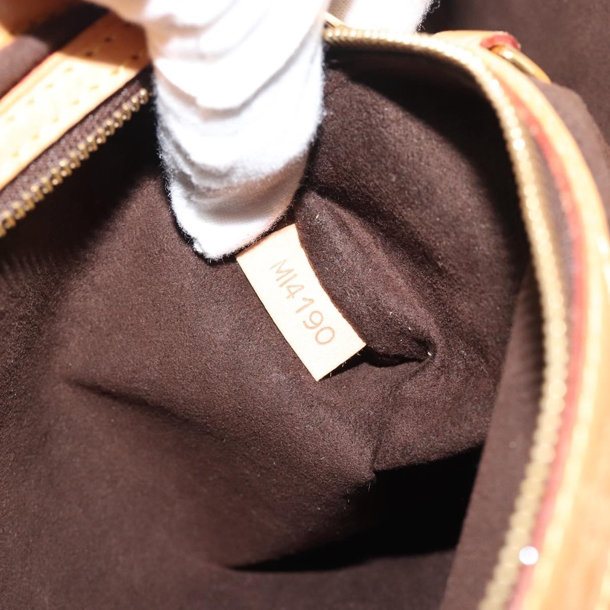 Louis Vuitton Wilshire Monogram Canvas Brown Canvas Handbag (Pre-Owned)