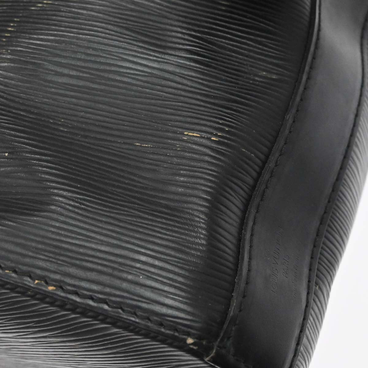 Louis Vuitton Sac A Dos Drawstring Epi Leather Black Leather Backpack Bag (Pre-Owned)