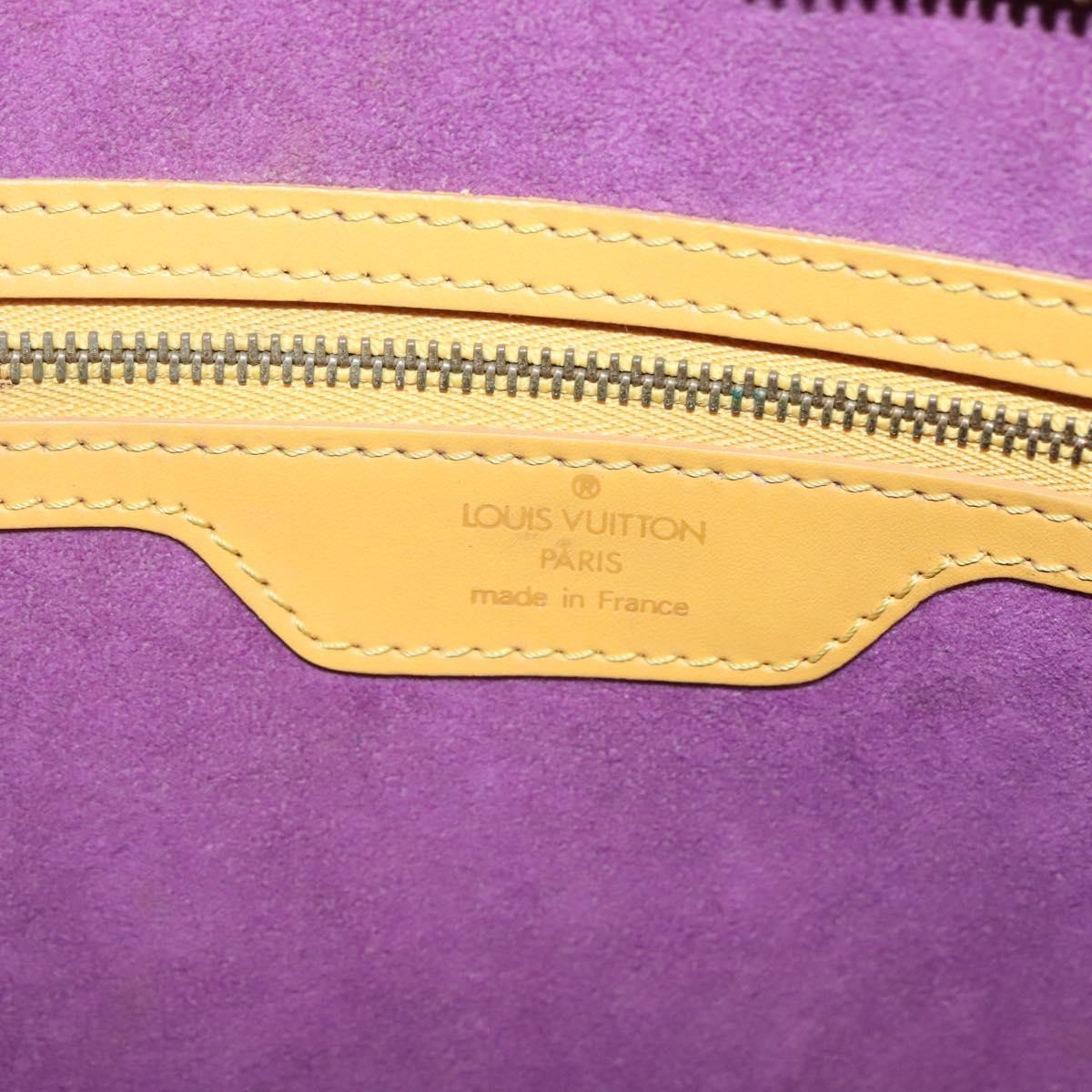 Louis Vuitton Saint Jacques Epi Leather Yellow Leather Shoulder Bag Bag (Pre-Owned)