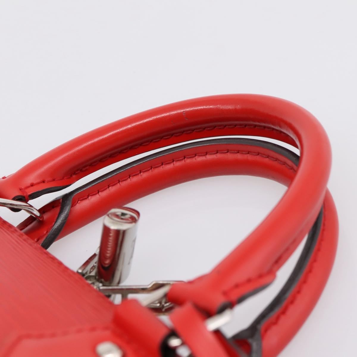 Louis Vuitton Alma Epi Red Leather Handbag (Pre-Owned)