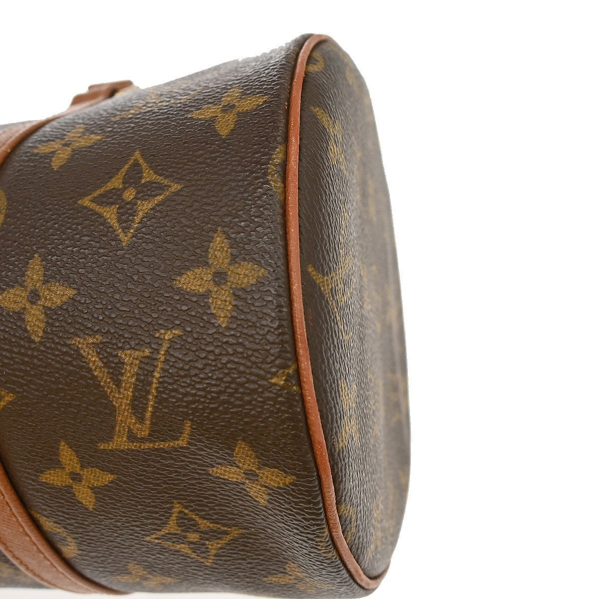 Louis Vuitton Papillon Monogram Canvas Brown Canvas Handbag (Pre-Owned)
