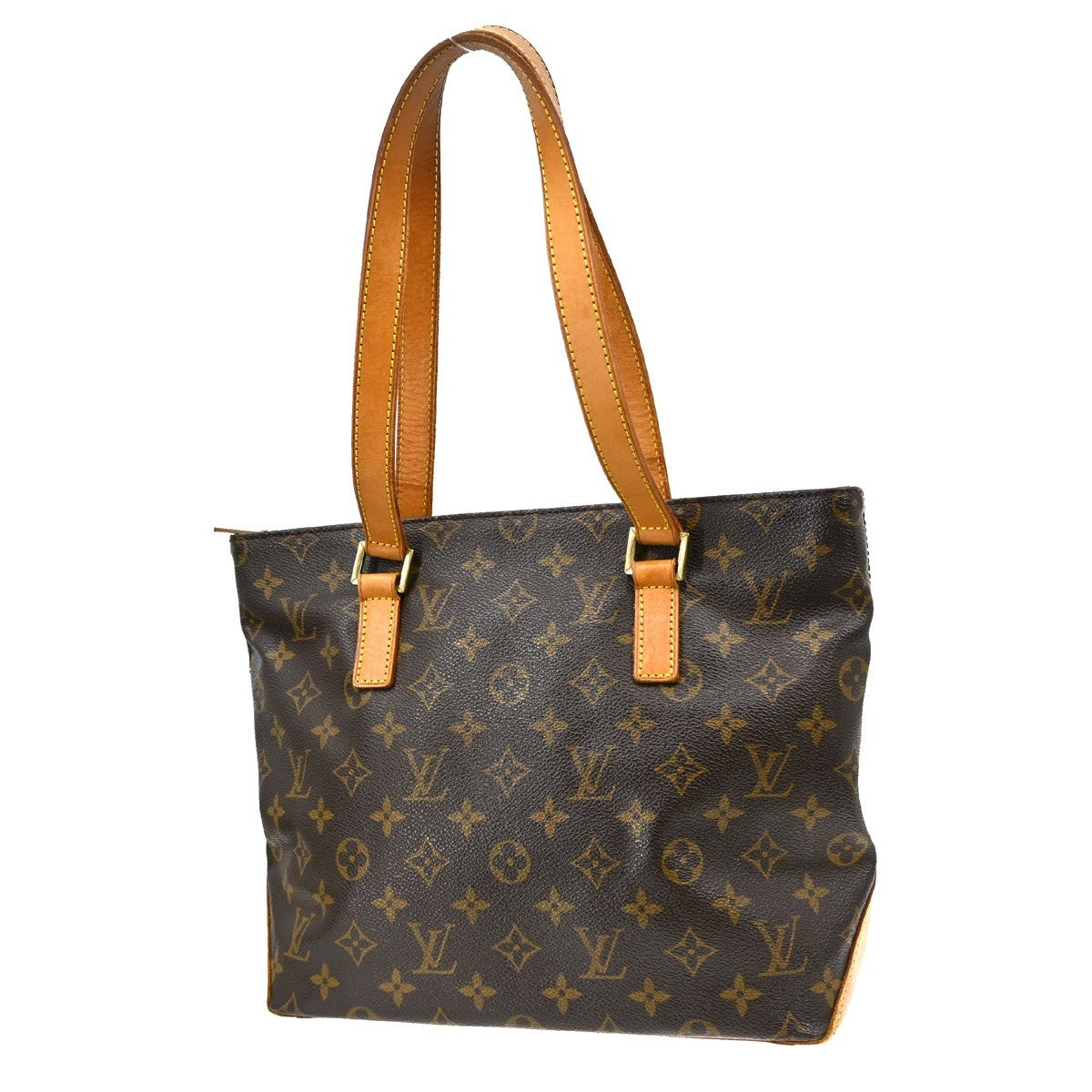 Louis Vuitton Cabas Piano Monogram Canvas Brown Canvas Tote Bag Bag (Pre-Owned)