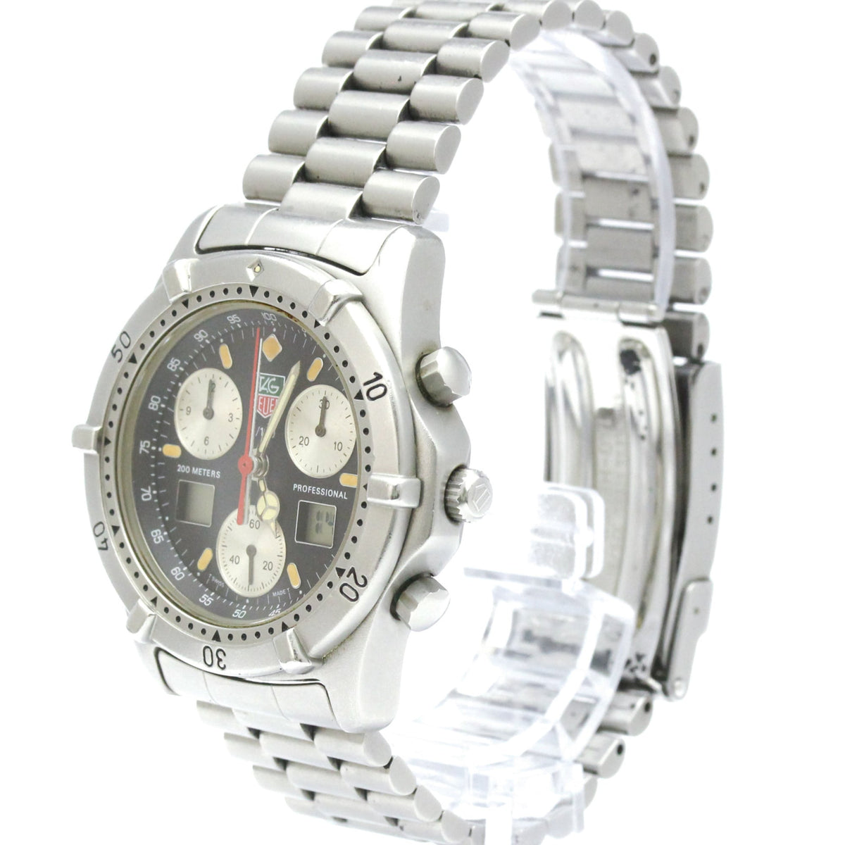 Tag Heuer 2000 Professional 200M Quartz Stainless Steel Watch (Pre-Owned)
