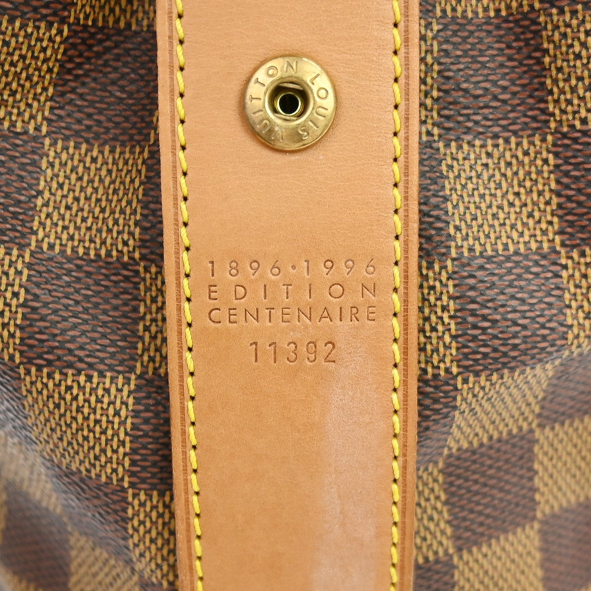Louis Vuitton Chelsea Centenaire Damier Brown Canvas Tote Bag Bag (Pre-Owned)