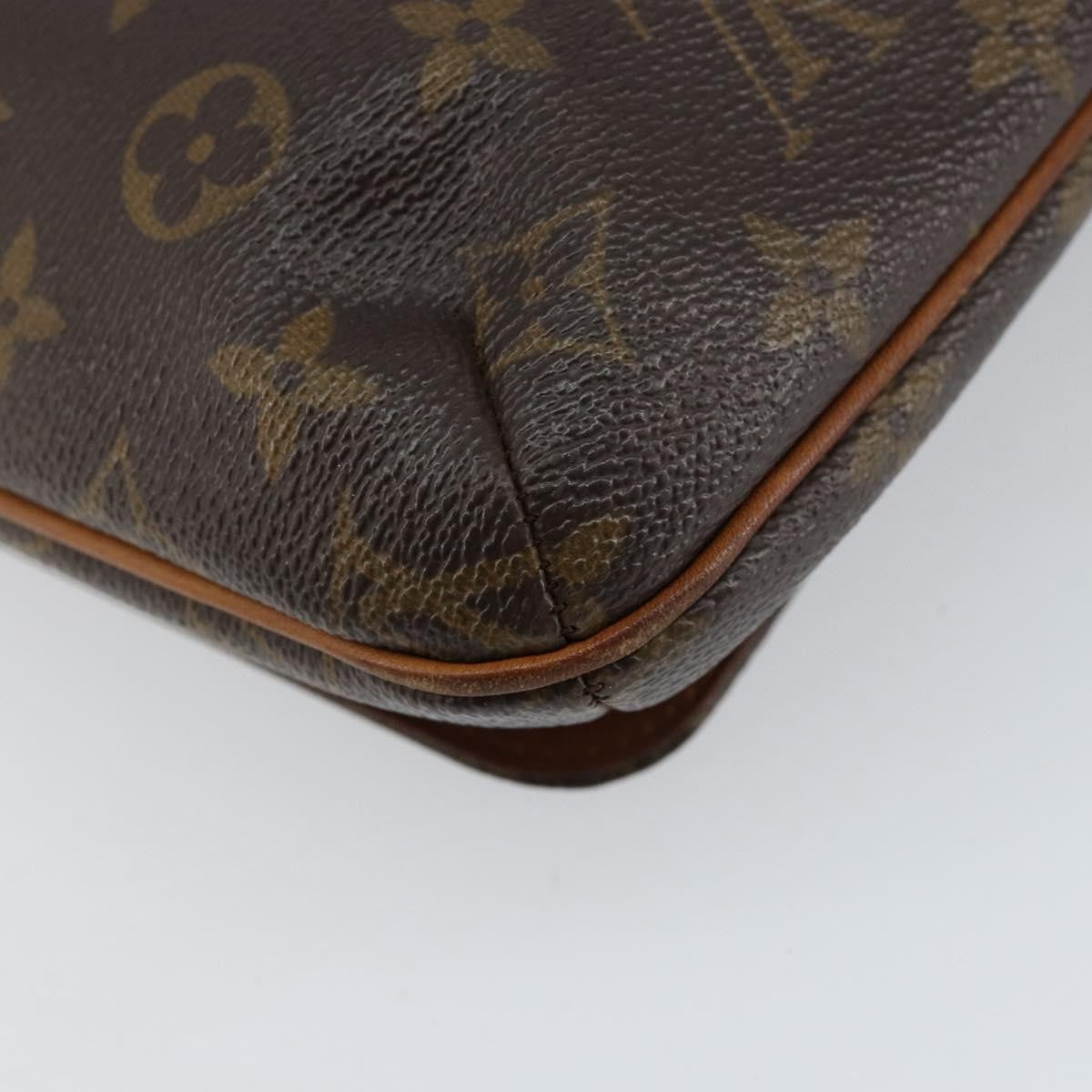 Louis Vuitton Musette Salsa Monogram Canvas Brown Canvas Shoulder Bag Bag (Pre-Owned)