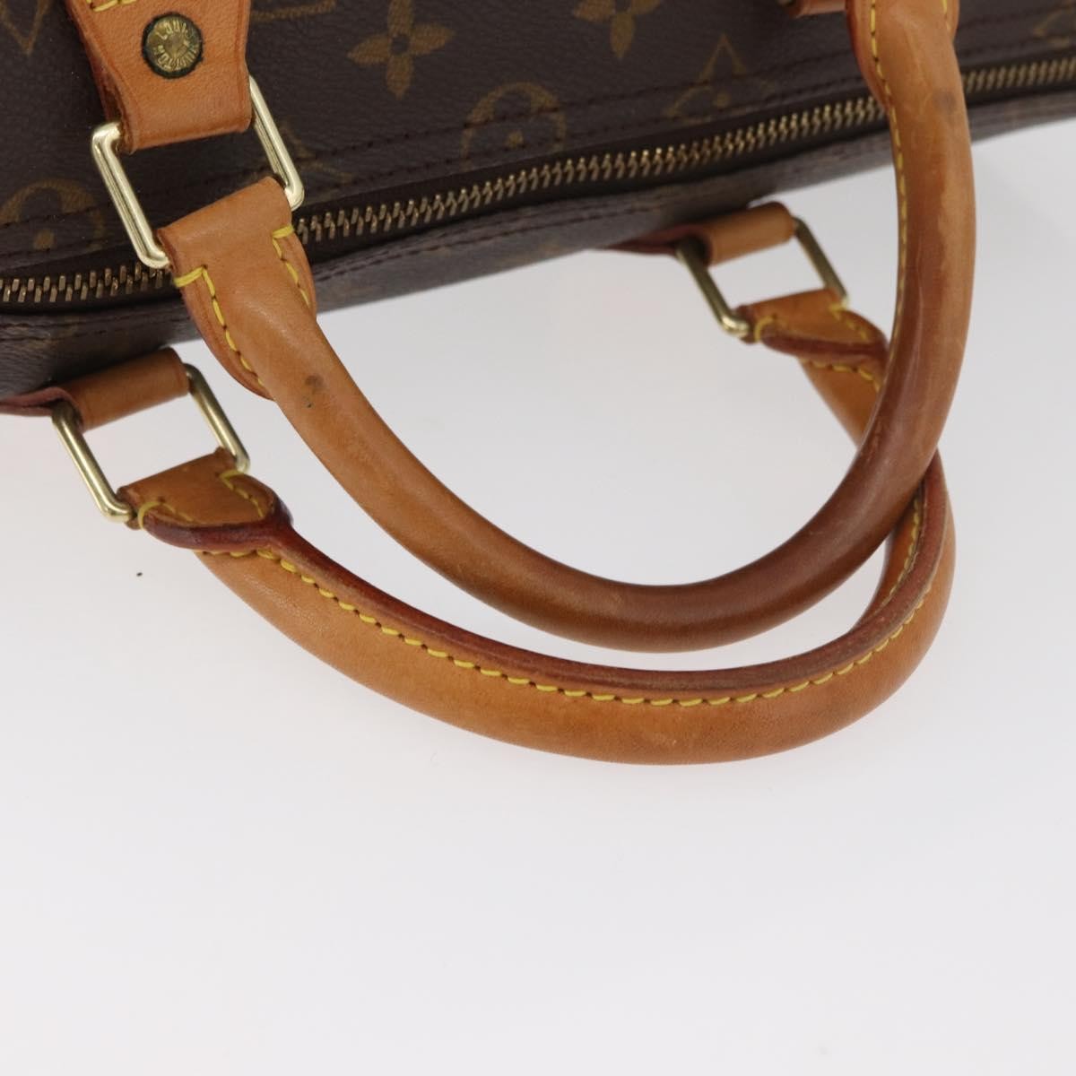 Louis Vuitton Speedy Monogram Canvas Brown Canvas Handbag (Pre-Owned)