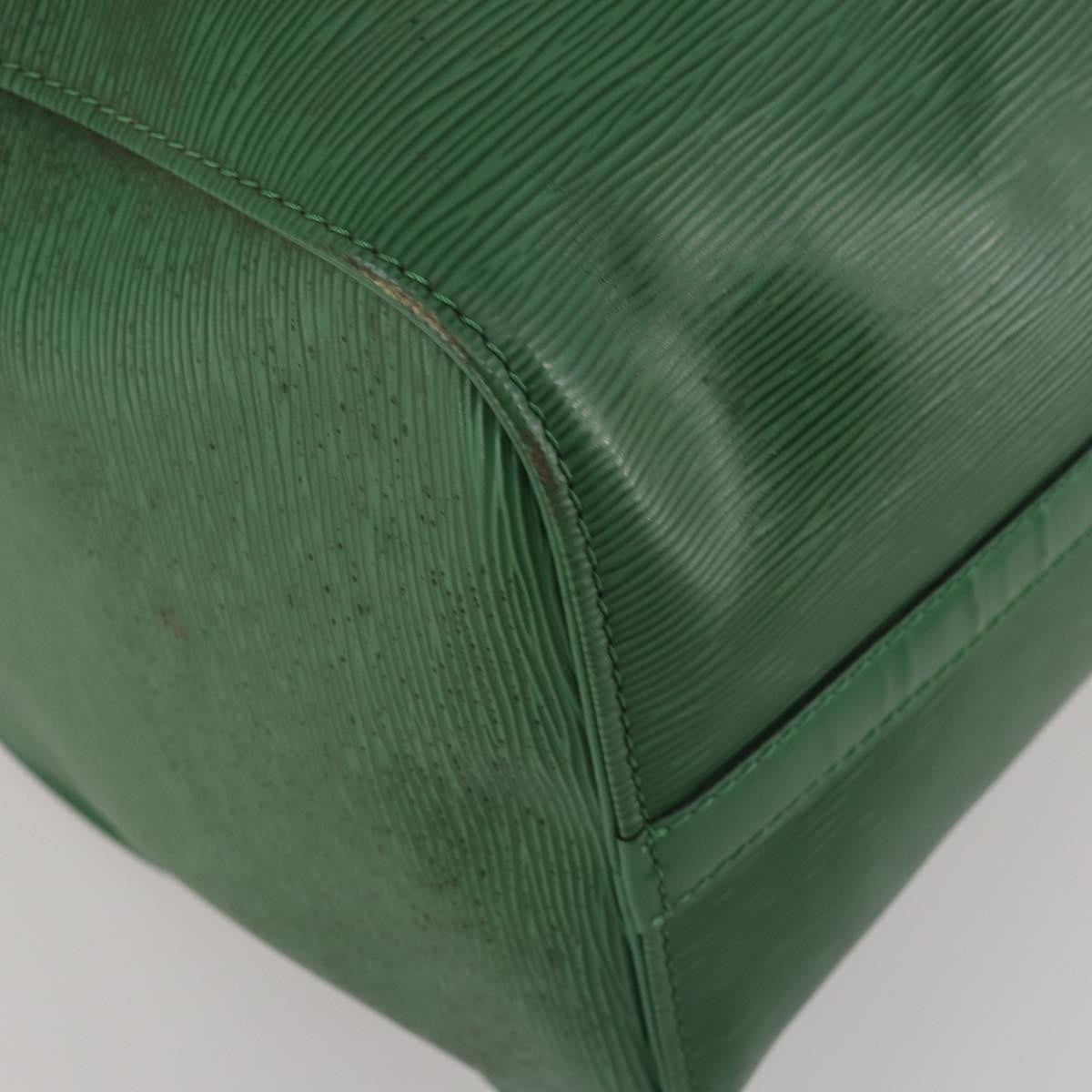 Louis Vuitton Keepall Epi Leather Green Leather Travel Bag Bag (Pre-Owned)