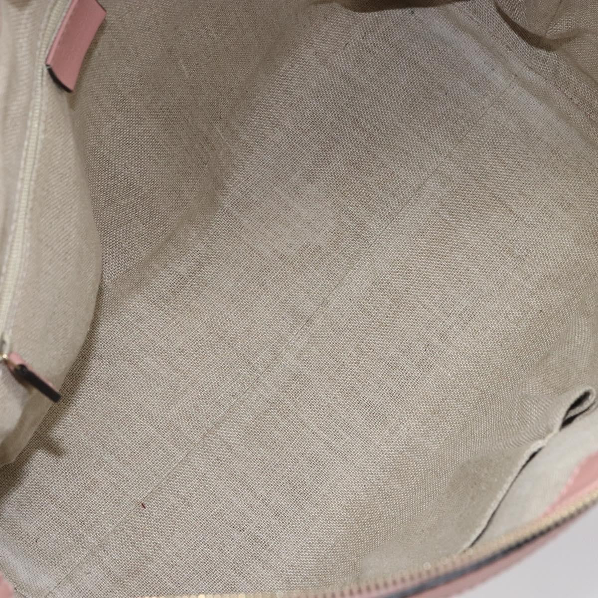 Gucci Britt Convertible Dome Satchel Microguccissima Leather Pink Leather Tote Bag Bag (Pre-Owned)