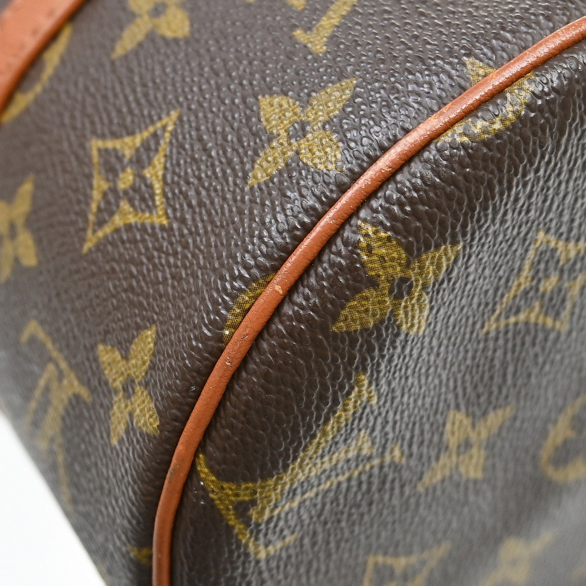 Louis Vuitton Papillon Monogram Brown Canvas Handbag (Pre-Owned)