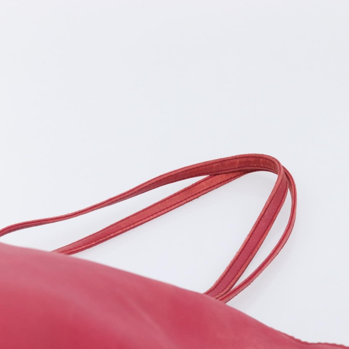 Loewe Tote Leather Pink Leather Tote Bag Bag (Pre-Owned)