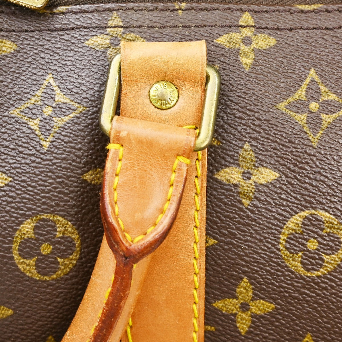 Louis Vuitton Keepall Monogram Canvas Brown Canvas Travel Bag Bag (Pre-Owned)