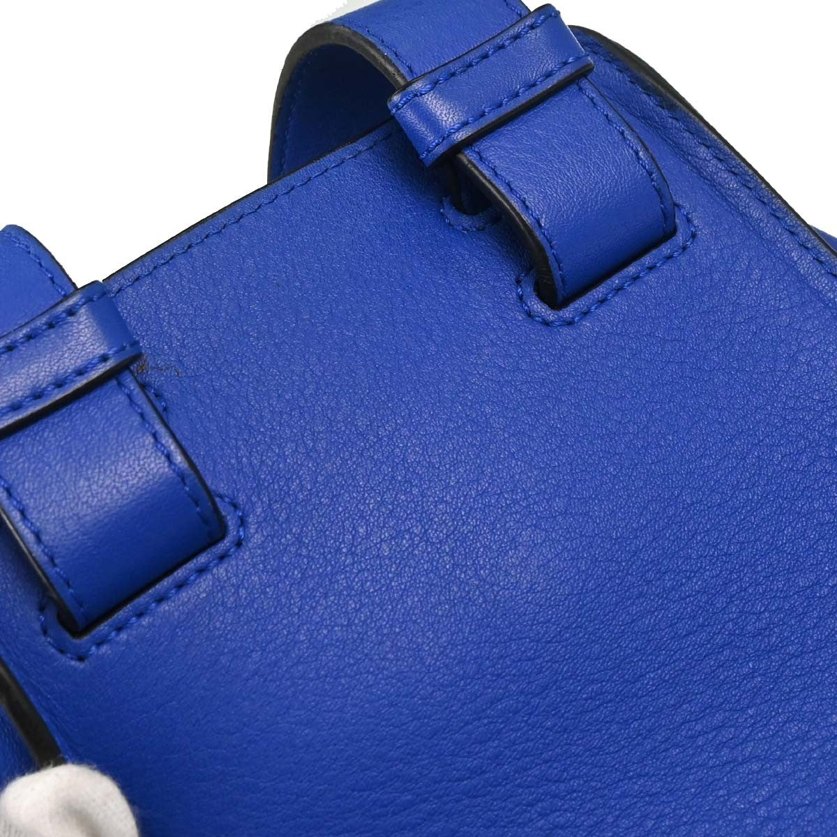 Loewe Hammock Leather Blue Leather Handbag (Pre-Owned)