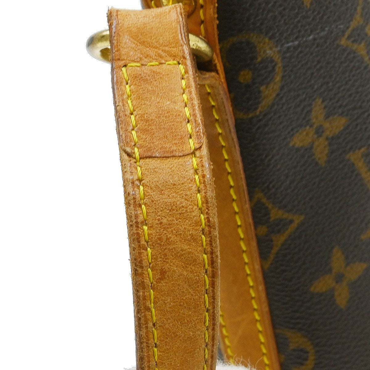 Louis Vuitton Drouot Monogram Canvas Brown Canvas Handbag (Pre-Owned)