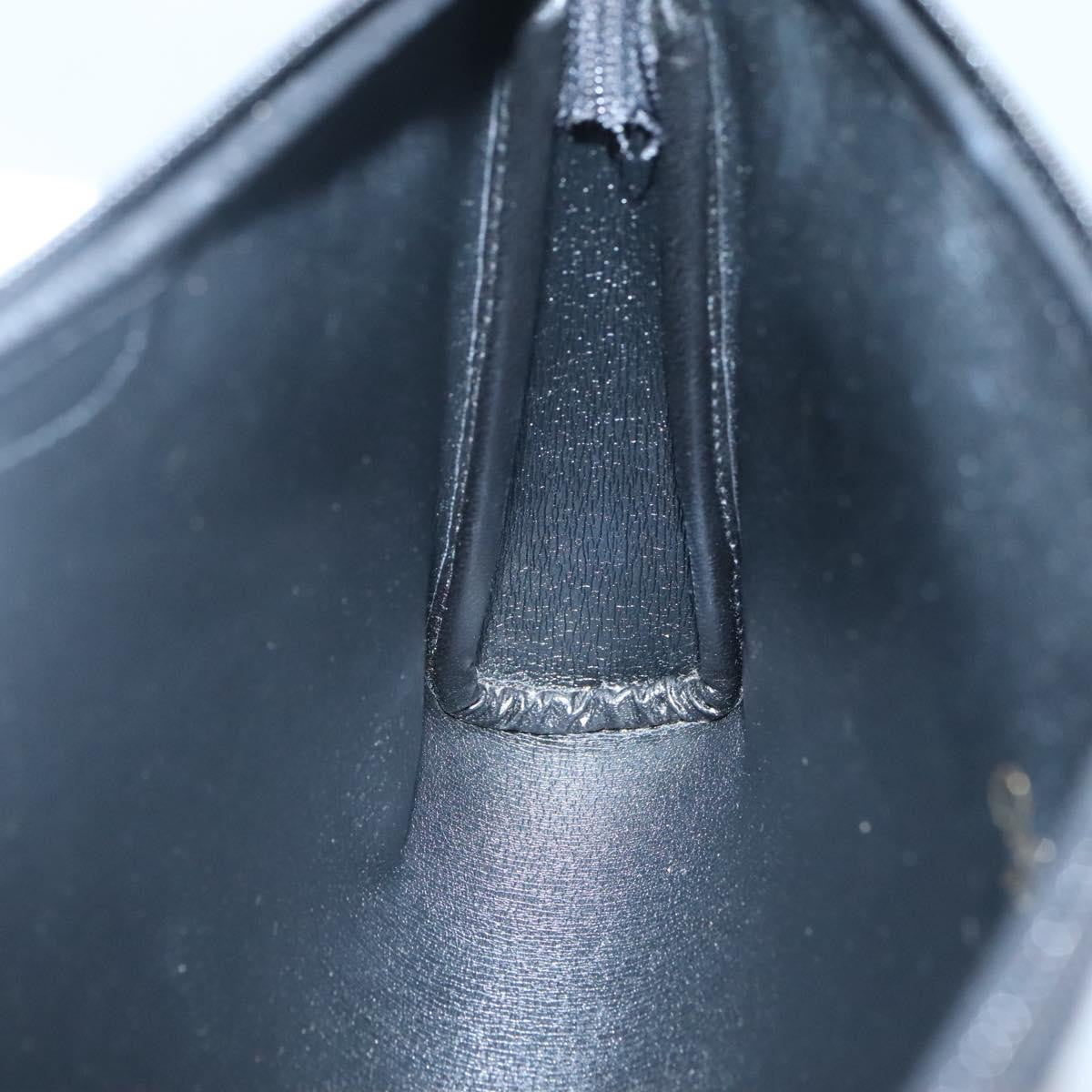 Christian Dior Trotter Diorissimo Canvas Black Canvas Clutche & Pouche Bag (Pre-Owned)