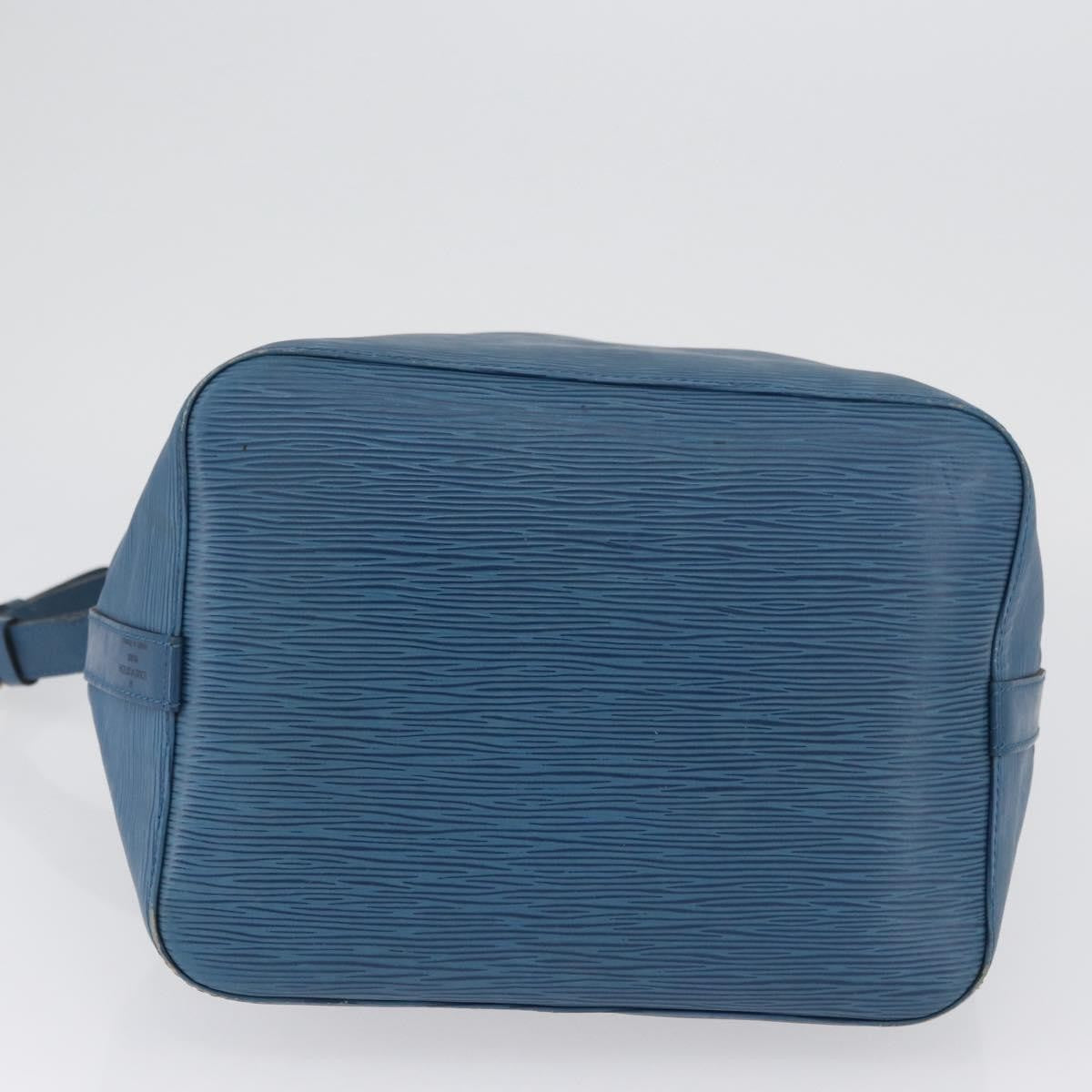 Louis Vuitton Petit Noe Epi Leather Blue Leather Shoulder Bag Bag (Pre-Owned)