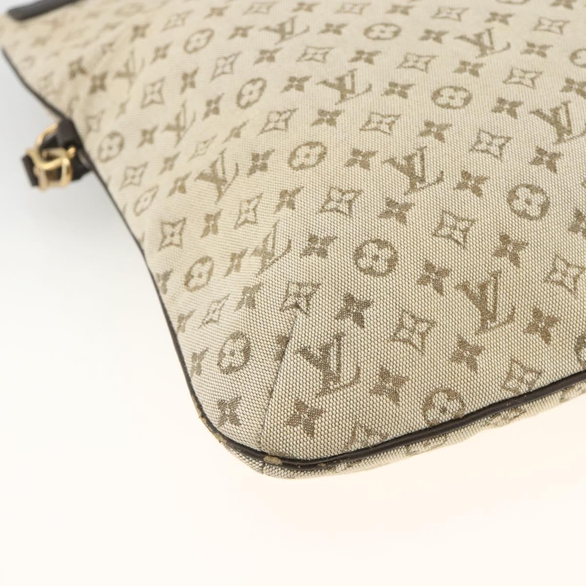 Louis Vuitton Francoise Mini Lin Khaki Canvas Tote Bag Bag (Pre-Owned)