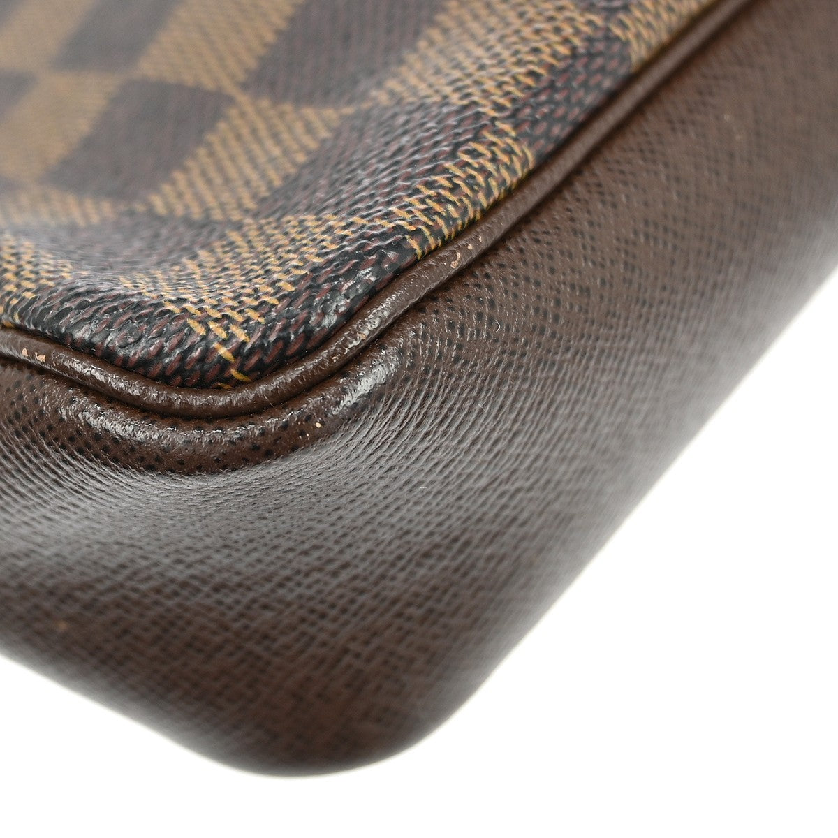 Louis Vuitton Trousse Make Up Damier Canvas Brown Canvas Clutche & Pouche Bag (Pre-Owned)