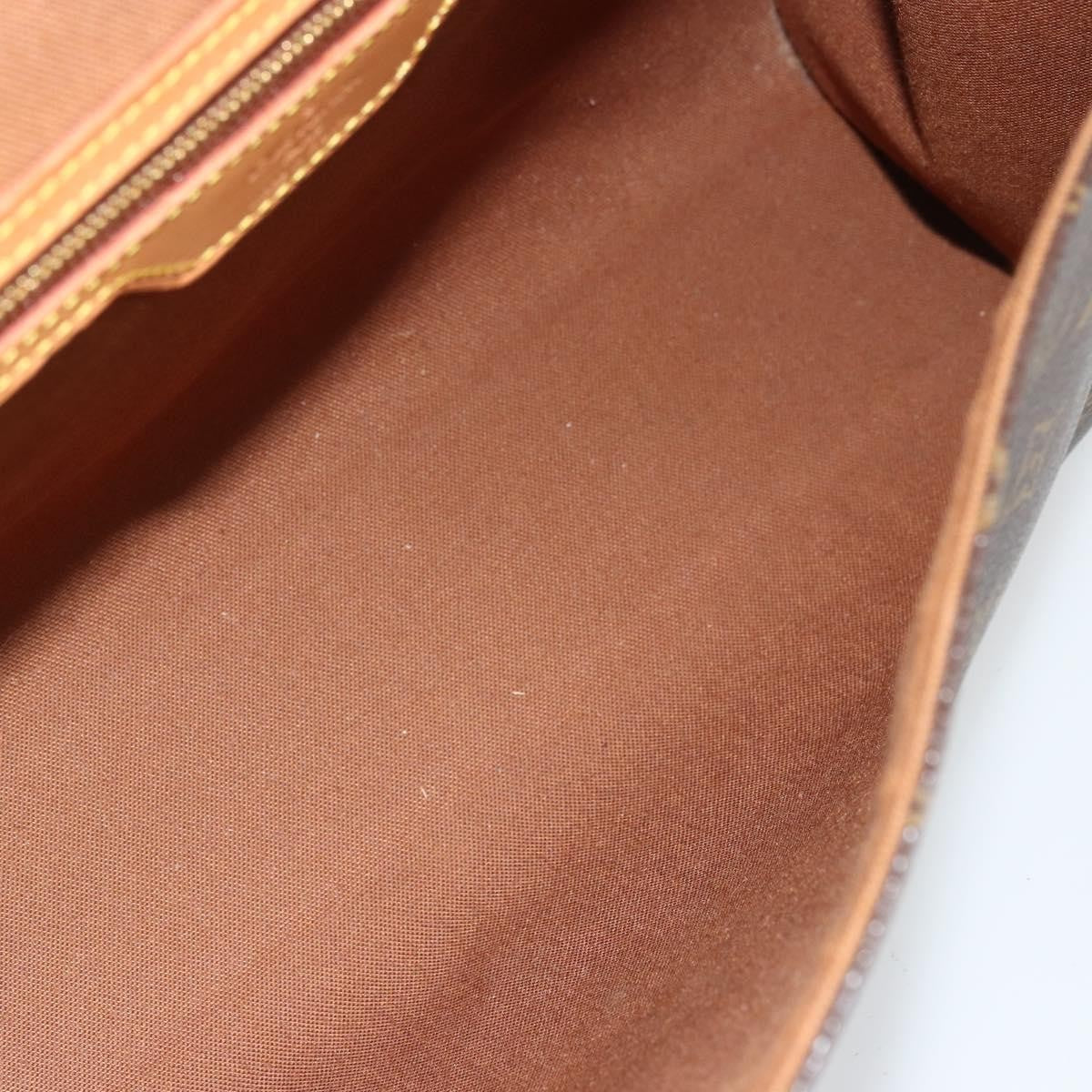Louis Vuitton Beverly Monogram Canvas Brown Canvas Briefcase Bag (Pre-Owned)