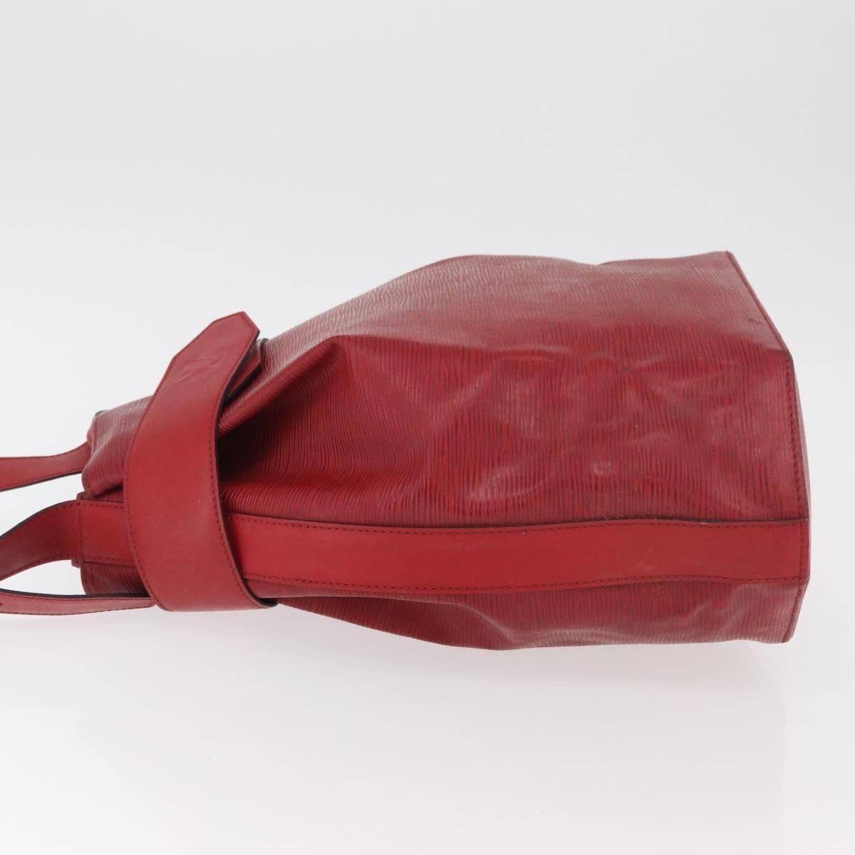 Louis Vuitton Vintage Sac D'epaule Epi Leather Red Leather Shoulder Bag Bag (Pre-Owned)
