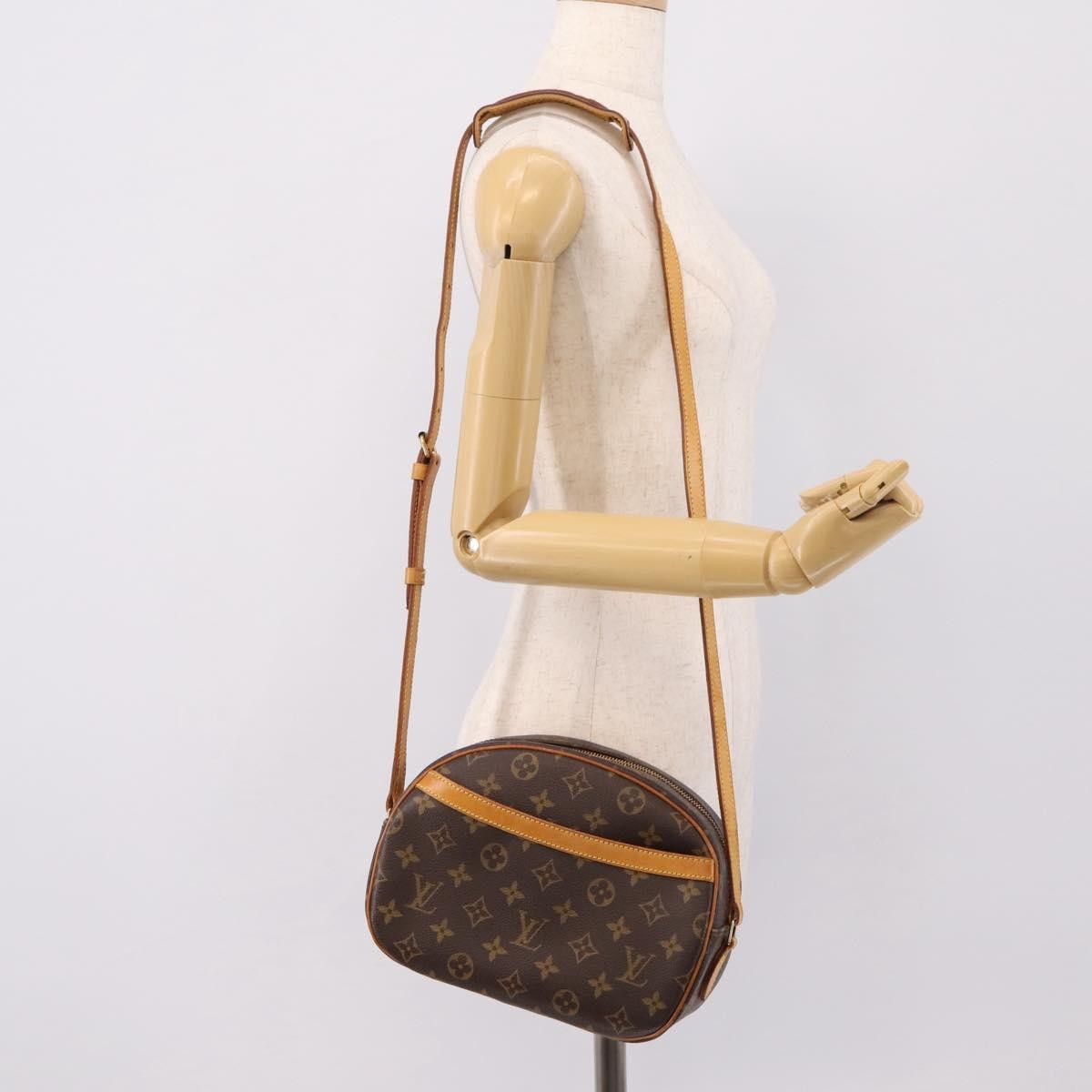 Louis Vuitton Blois Monogram Canvas Brown Canvas Shoulder Bag Bag (Pre-Owned)
