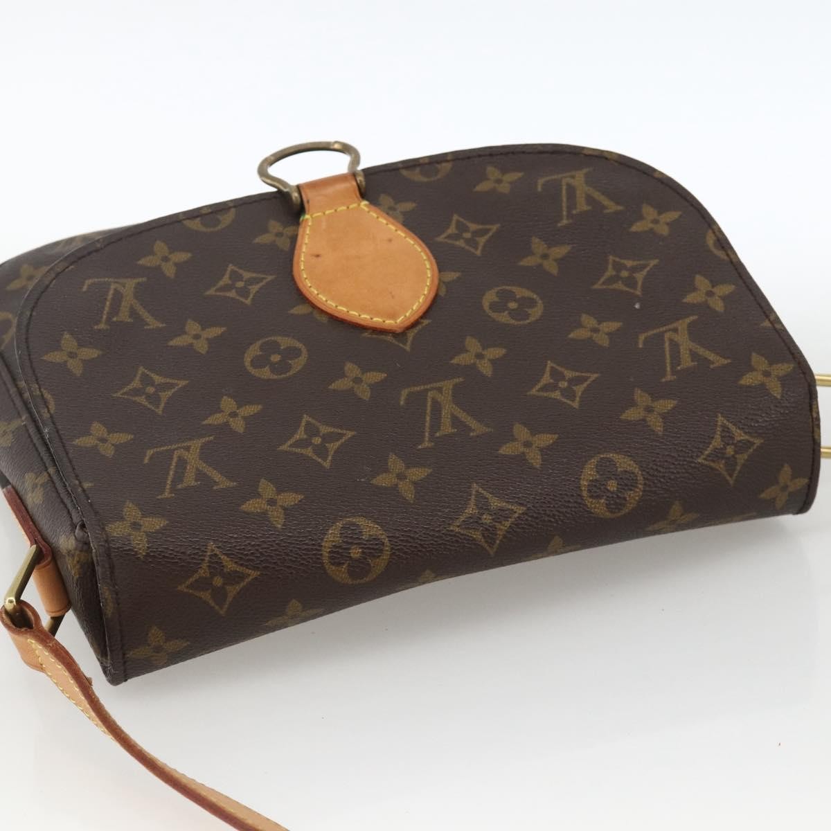 Louis Vuitton Saint Cloud Monogram Canvas Brown Canvas Handbag (Pre-Owned)