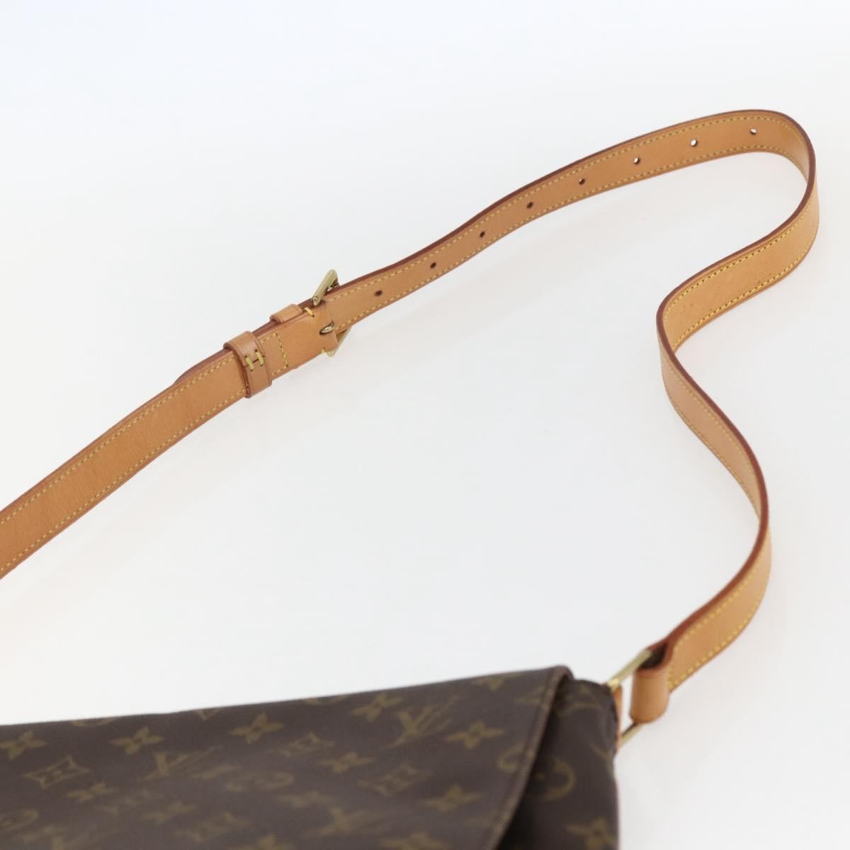 Louis Vuitton Musette Monogram Canvas Brown Canvas Handbag (Pre-Owned)
