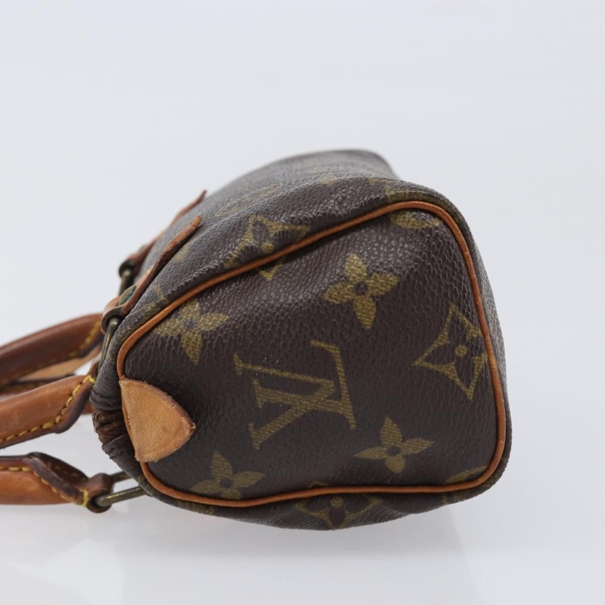Louis Vuitton Speedy Mini Hl Monogram Canvas Brown Canvas Handbag (Pre-Owned)