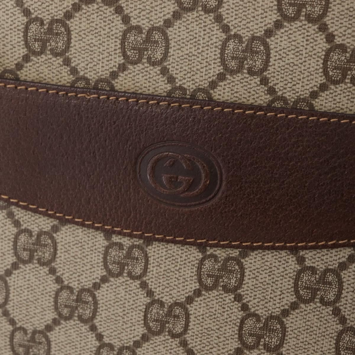 Gucci Vertical Tote Gg Canvas Beige Canvas Tote Bag Bag (Pre-Owned)