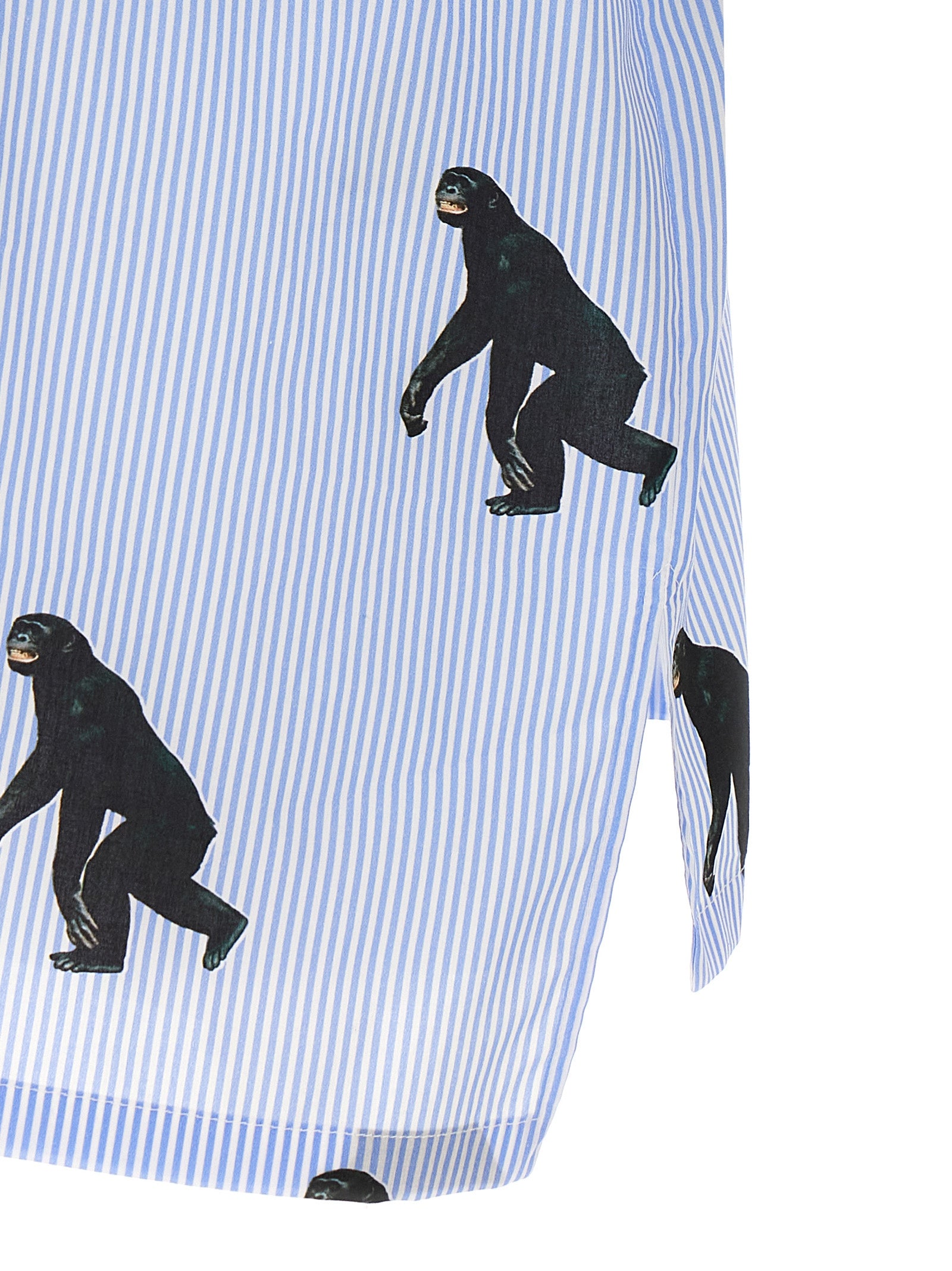 Moschino Men's Scimpanzé Print Shirt
