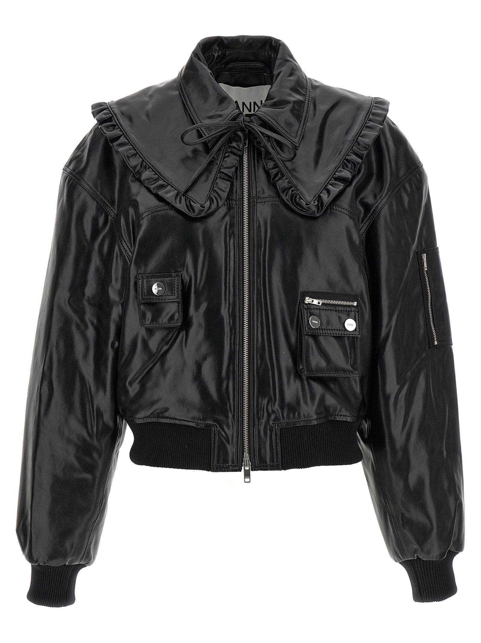 Ganni Women's 7093 Future Bomber Jacket