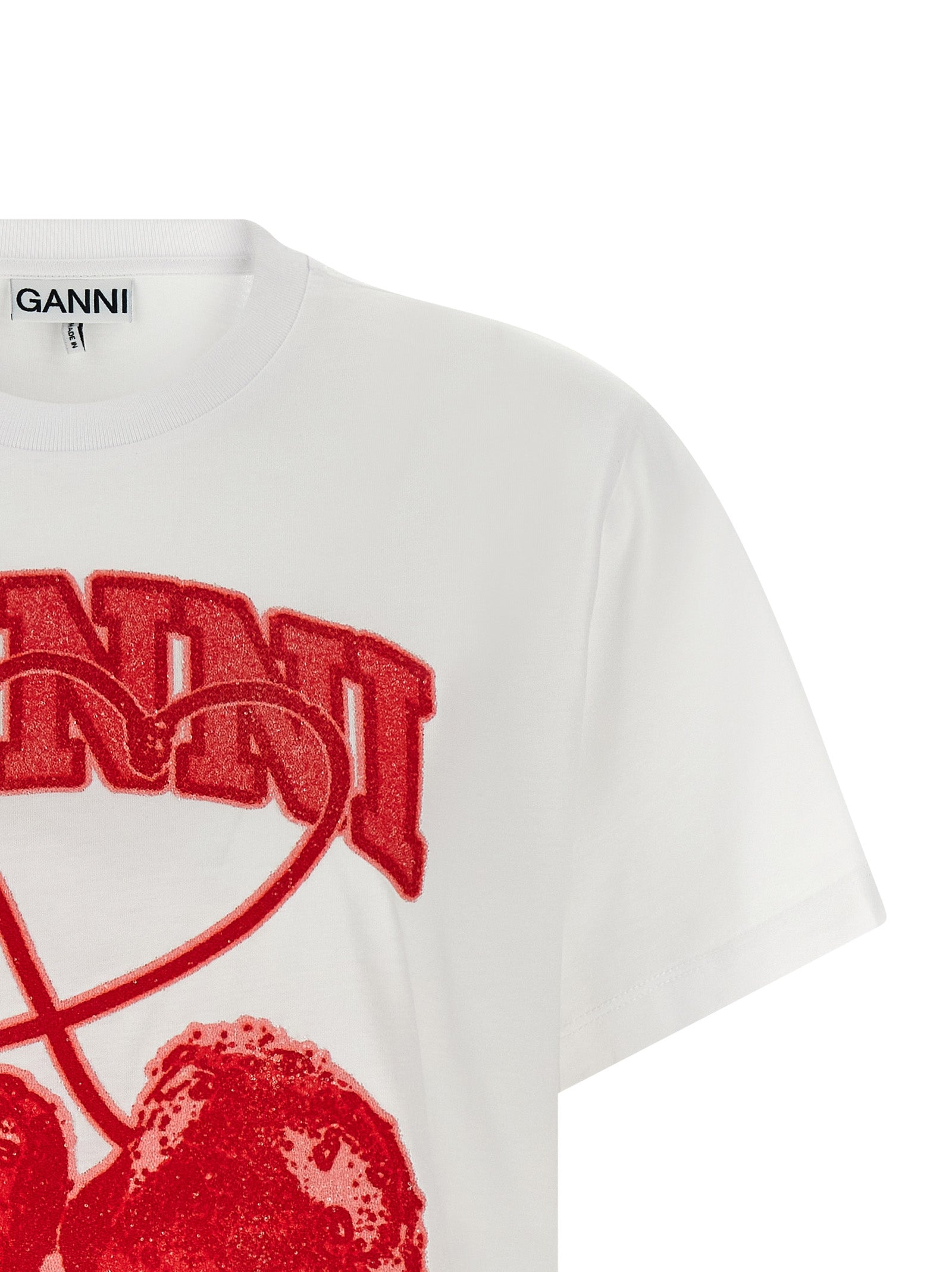 Ganni Women's Cherry T-Shirt