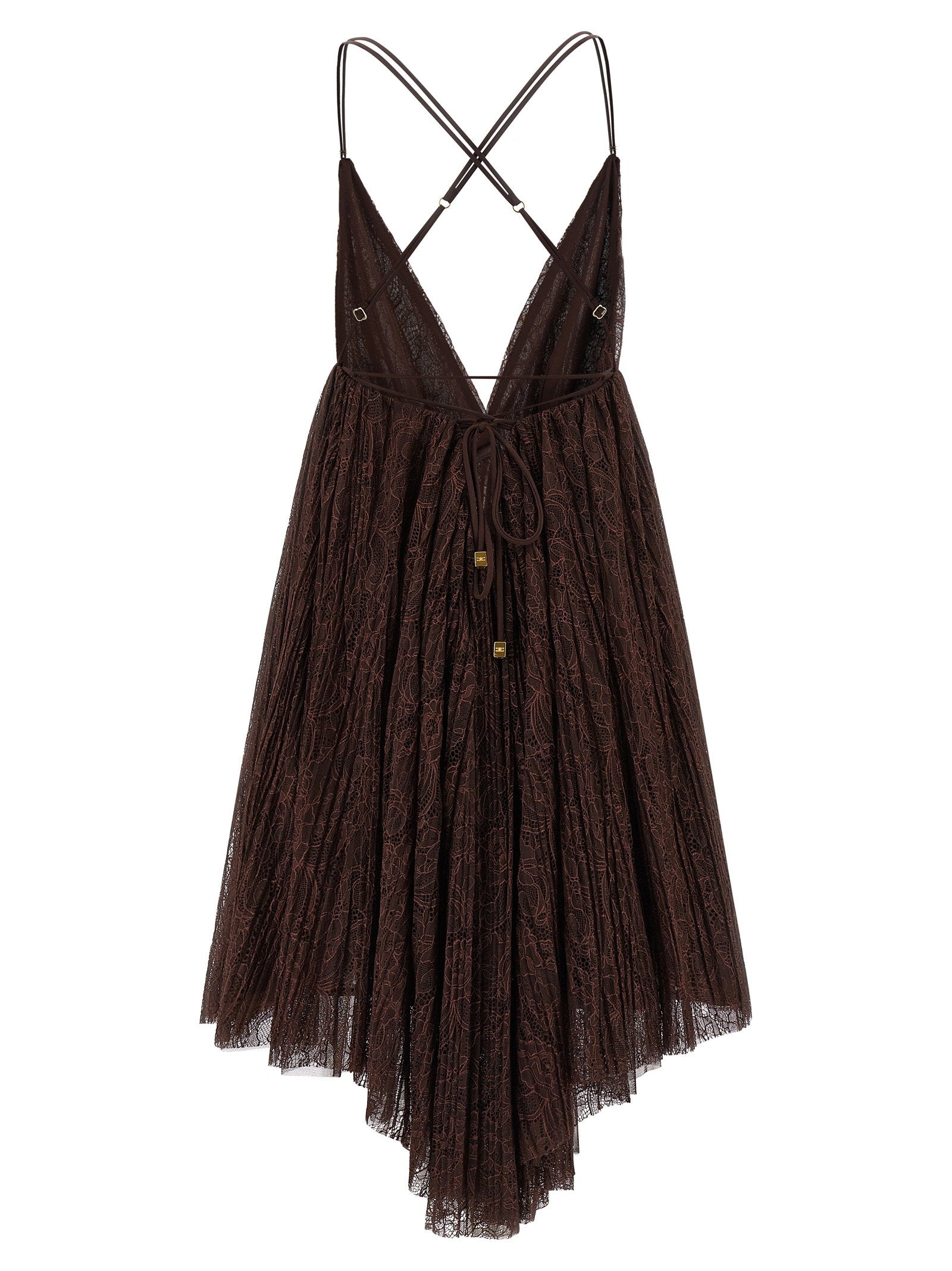 Elisabetta Franchi Women's Lace Mini Dress