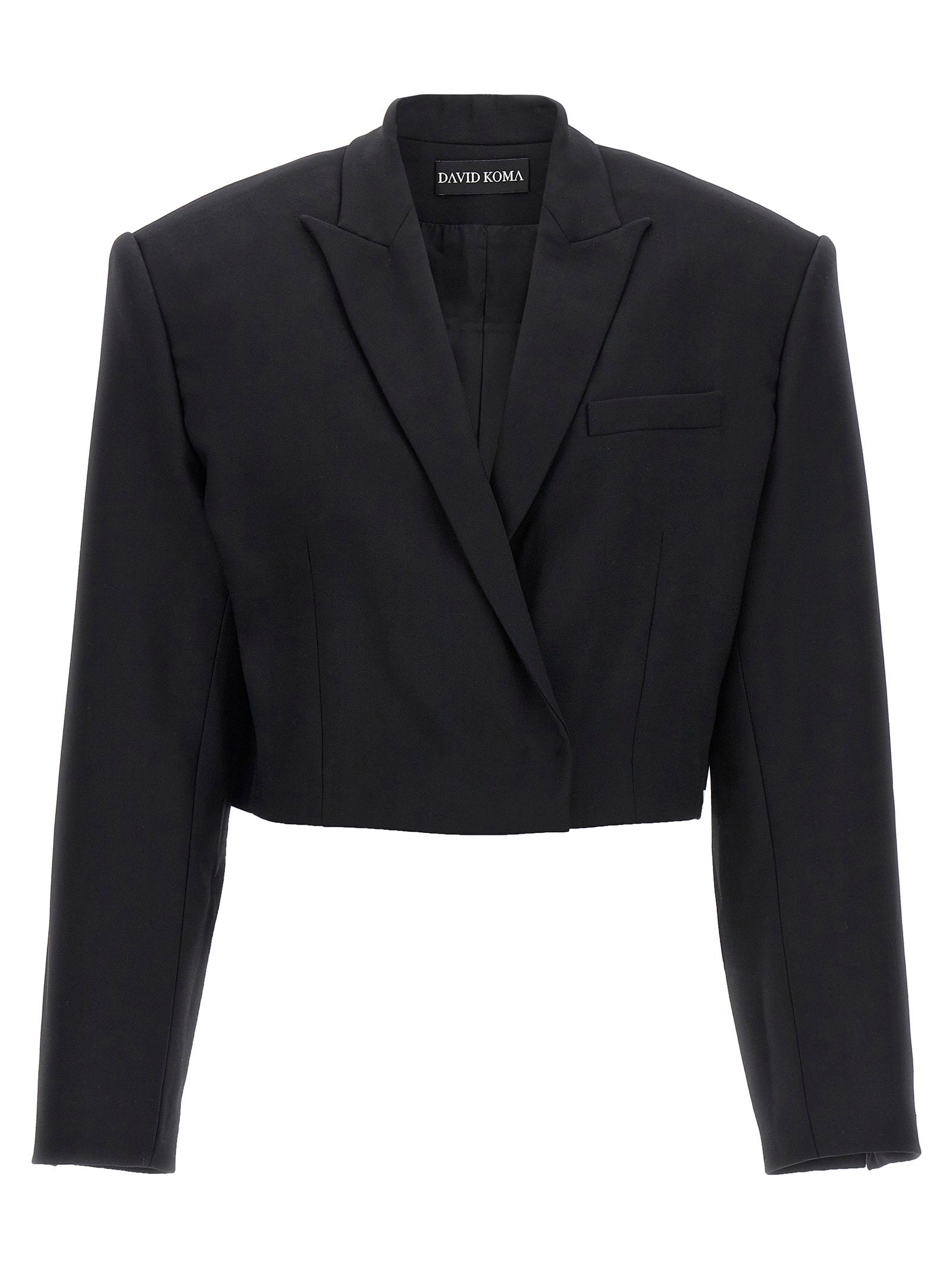 David Koma Women's Cropped Blazer