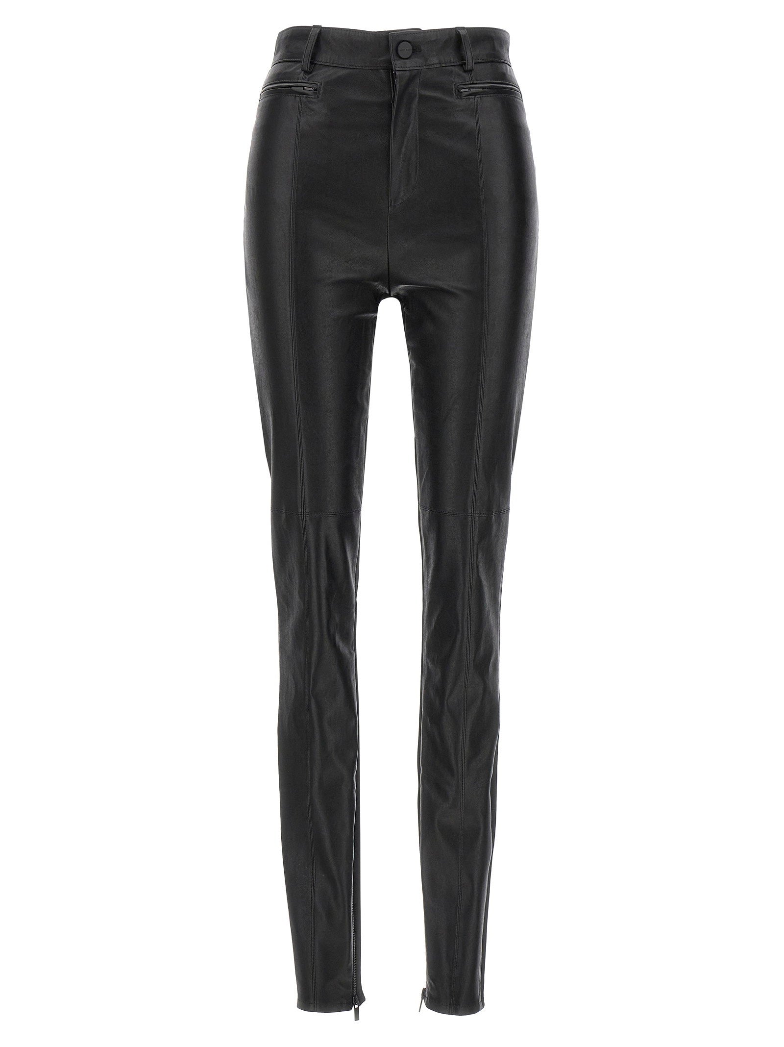 David Koma Women's Napa Leather Leggings