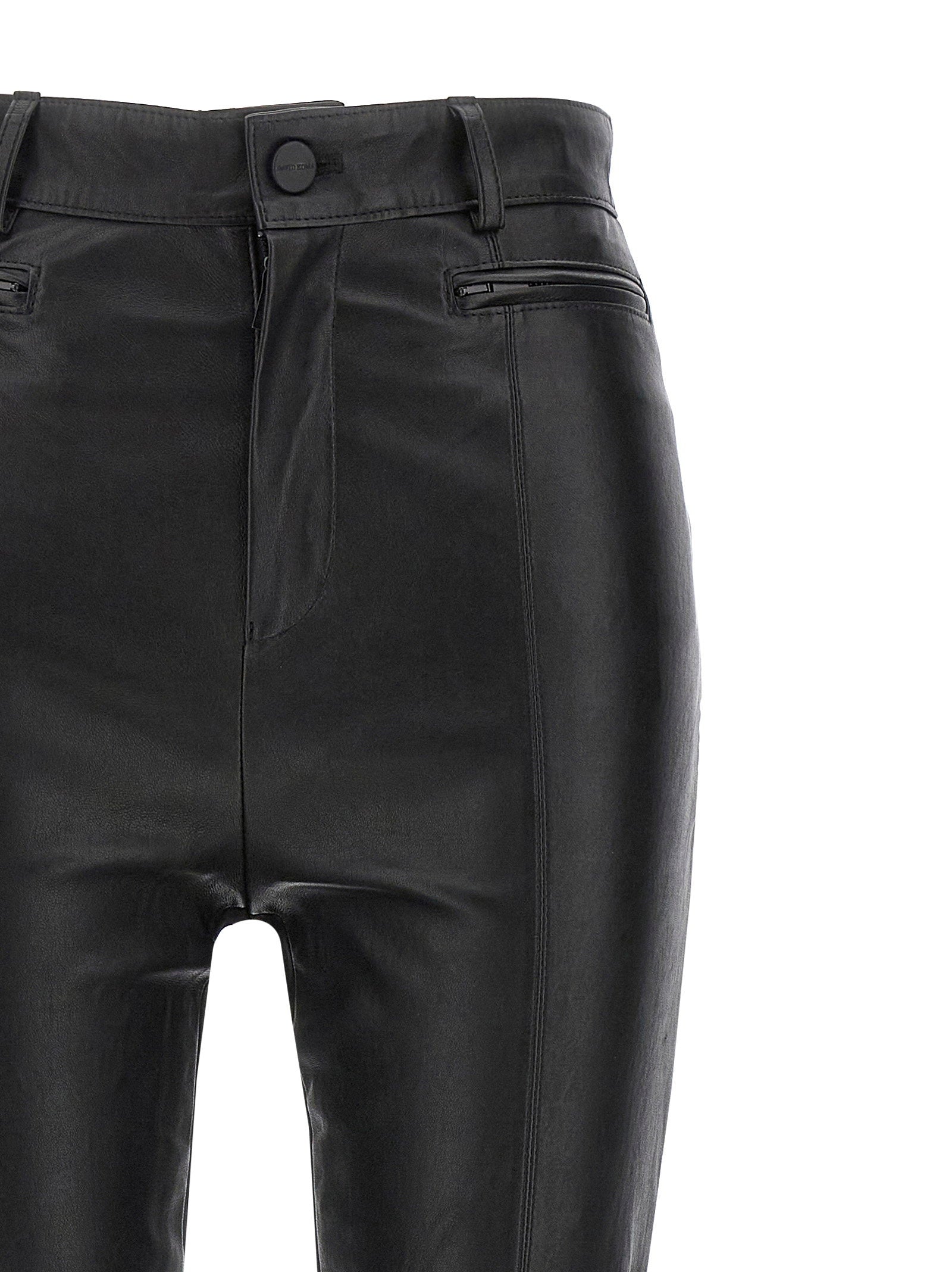 David Koma Women's Napa Leather Leggings
