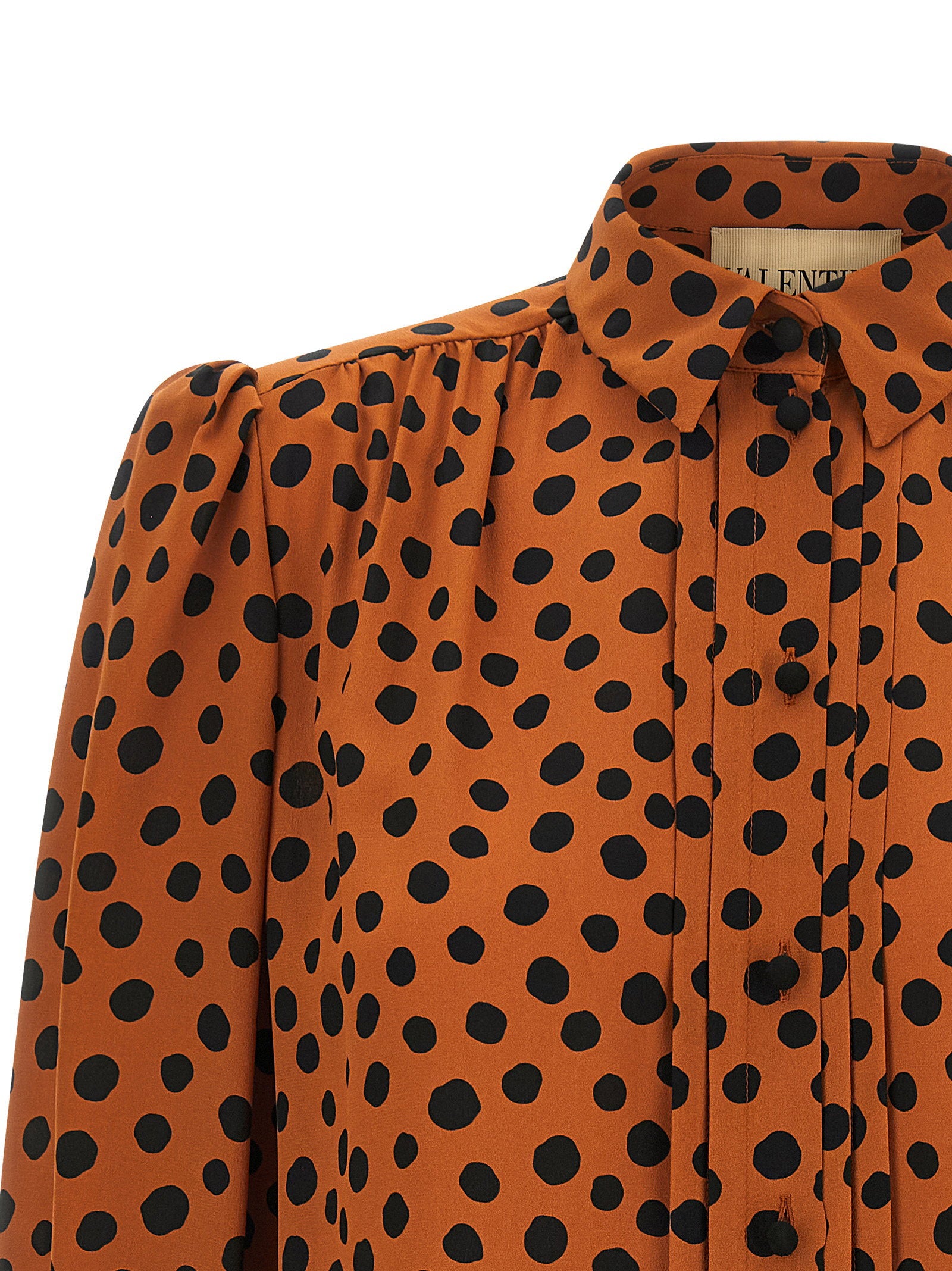 Valentino Garavani Women's Polka Dot Print Shirt