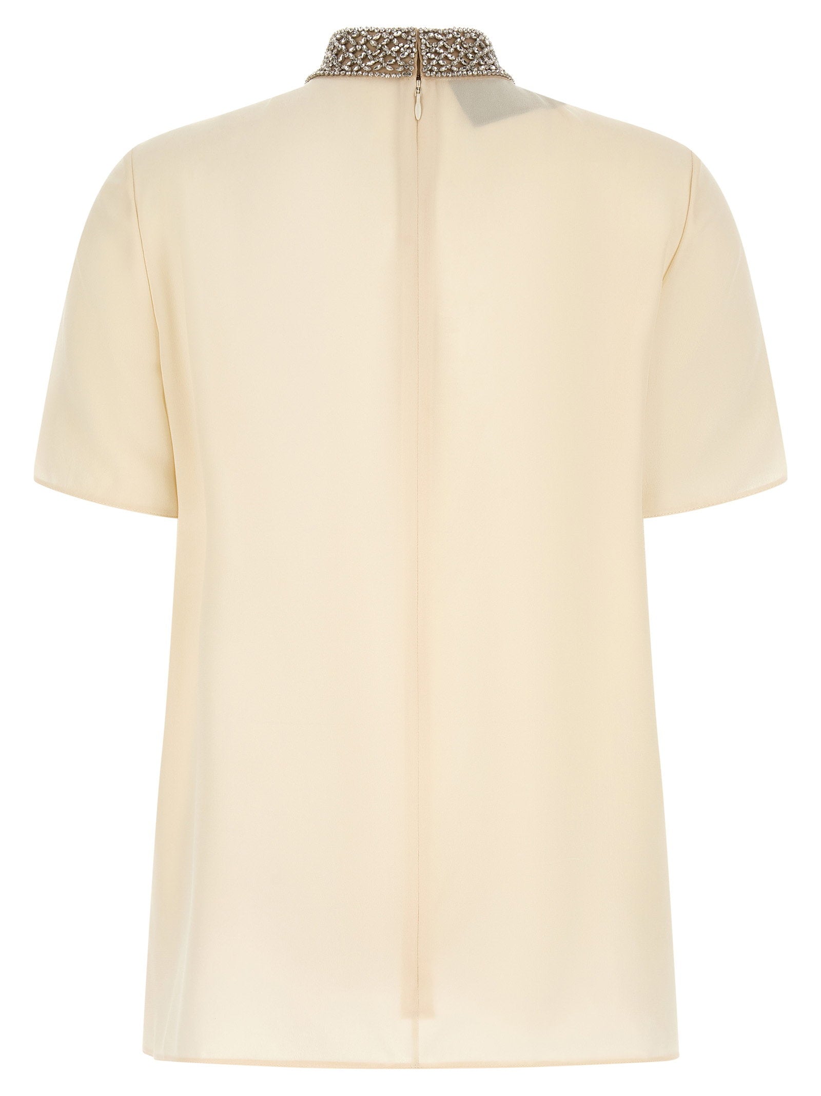 Valentino Garavani Women's Jewel Collar Top