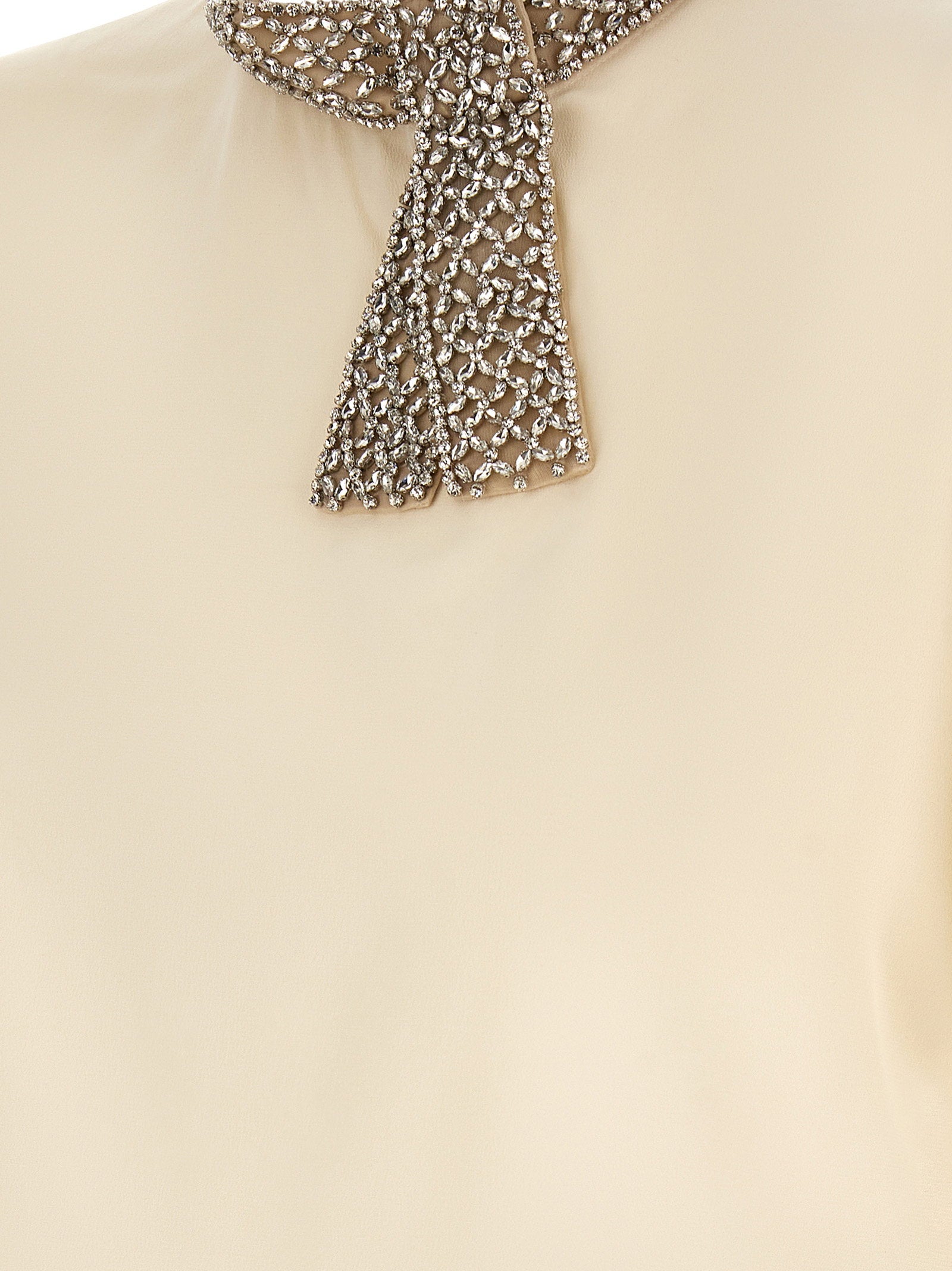 Valentino Garavani Women's Jewel Collar Top