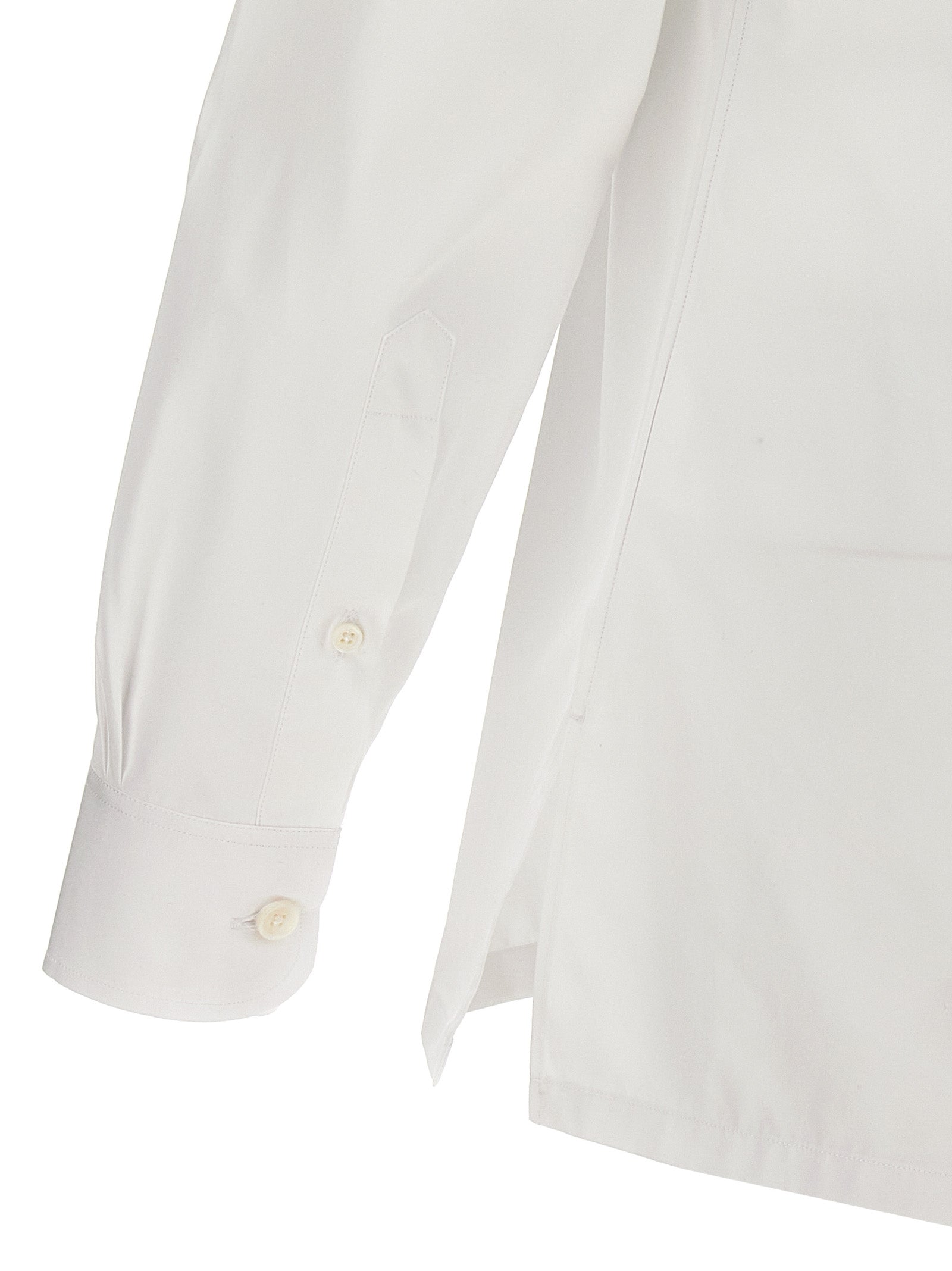 Givenchy Men's Logo Embroidery Shirt