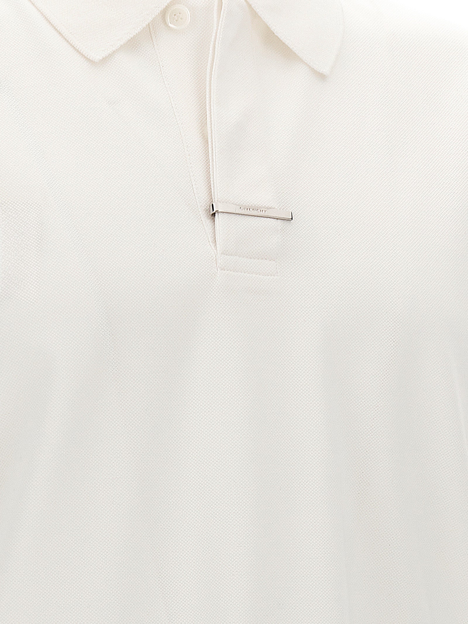 Givenchy Men's Metal Clip Polo Shirt