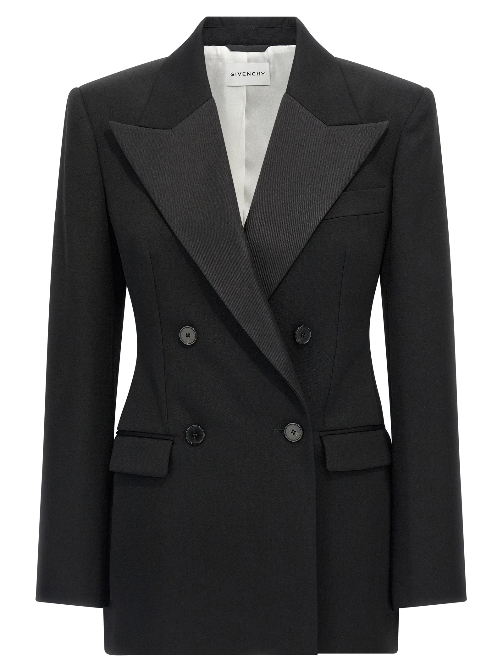 Givenchy Women's Satin Lapel Blazer