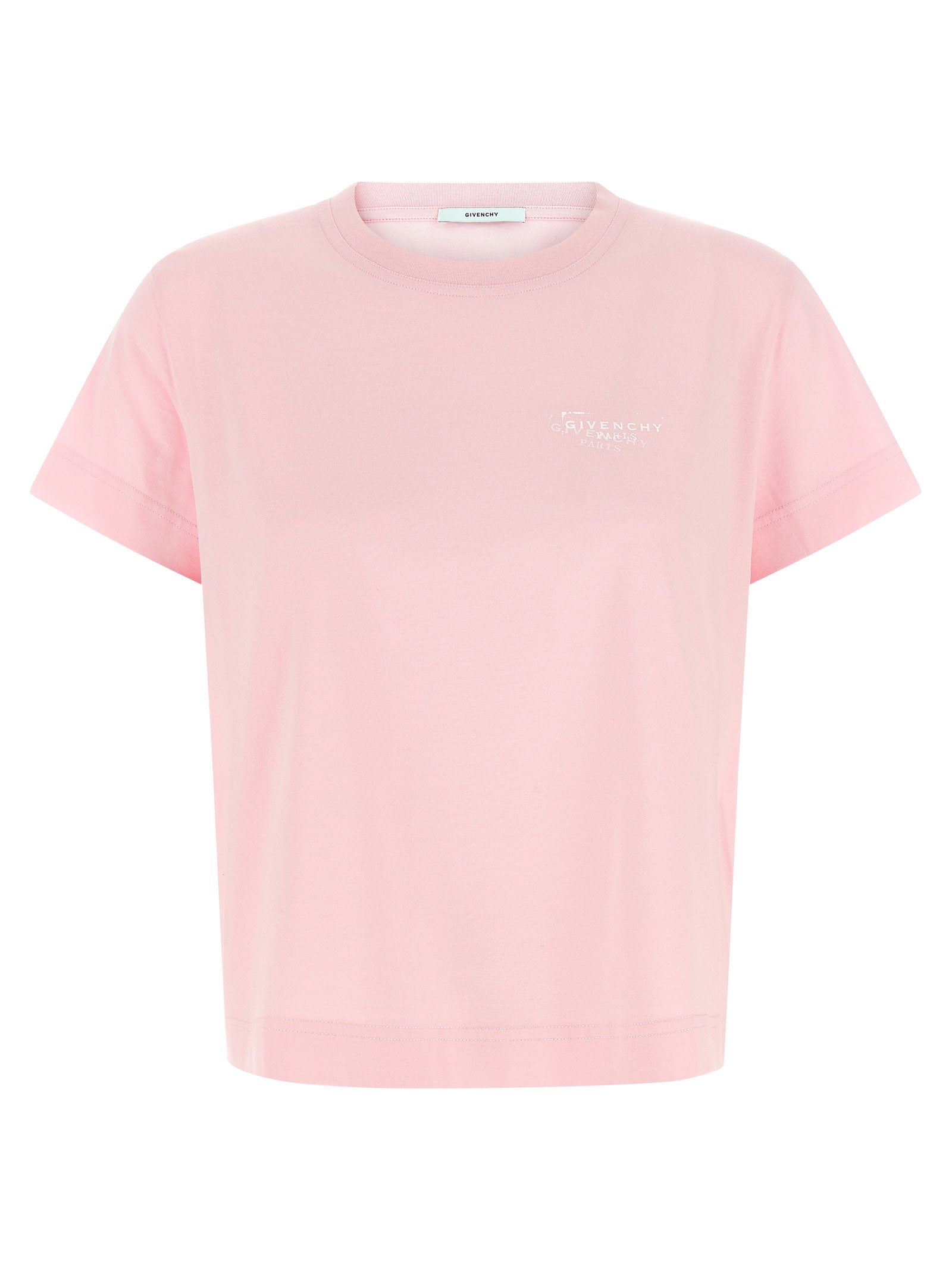 Givenchy Women's T-Shirt Logo Stamp