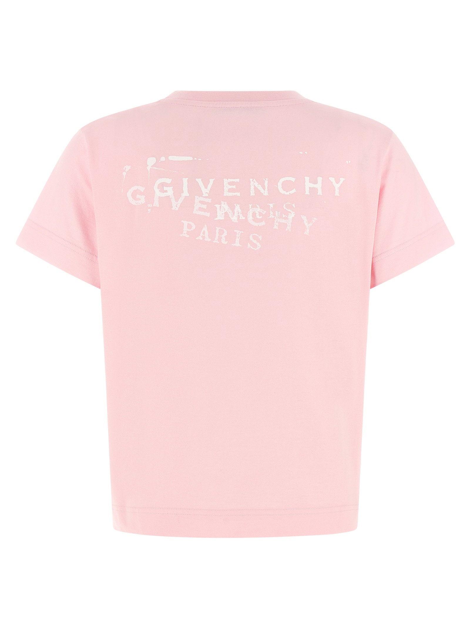 Givenchy Women's T-Shirt Logo Stamp